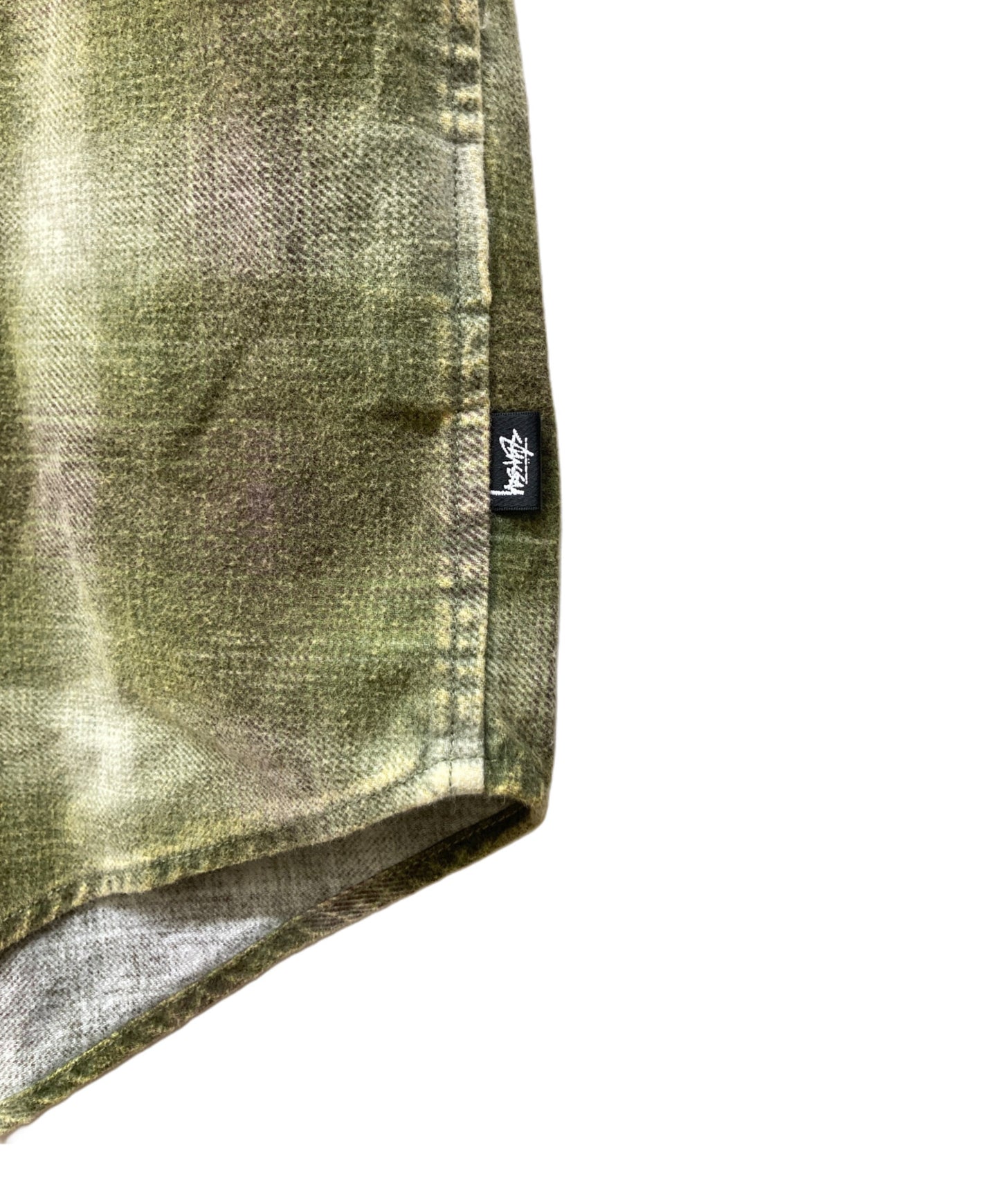 [Pre-owned] stussy ROCCO FLANNEL PLAID SHIRT/Checked Flannel Shirt