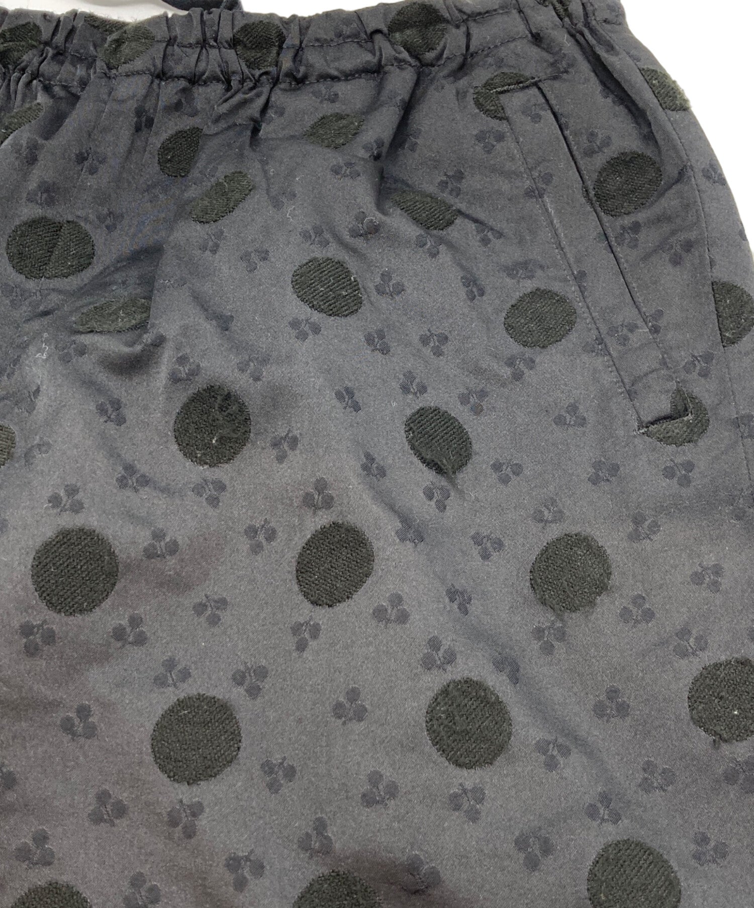 Pre-owned] tricot COMME des GARCONS Dot pants TD-P004 – Archive