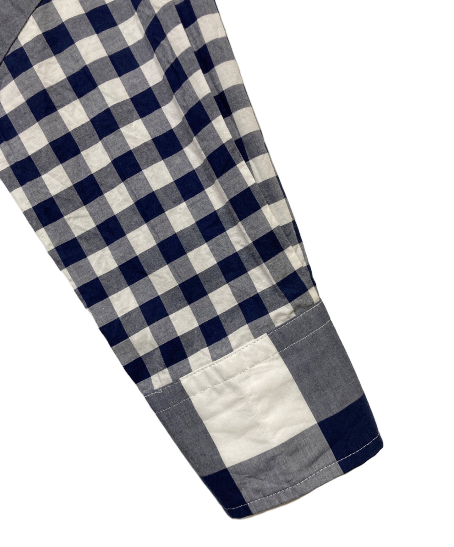 [Pre-owned] Vivienne Westwood man deformed long check shirt VW-WR-77369