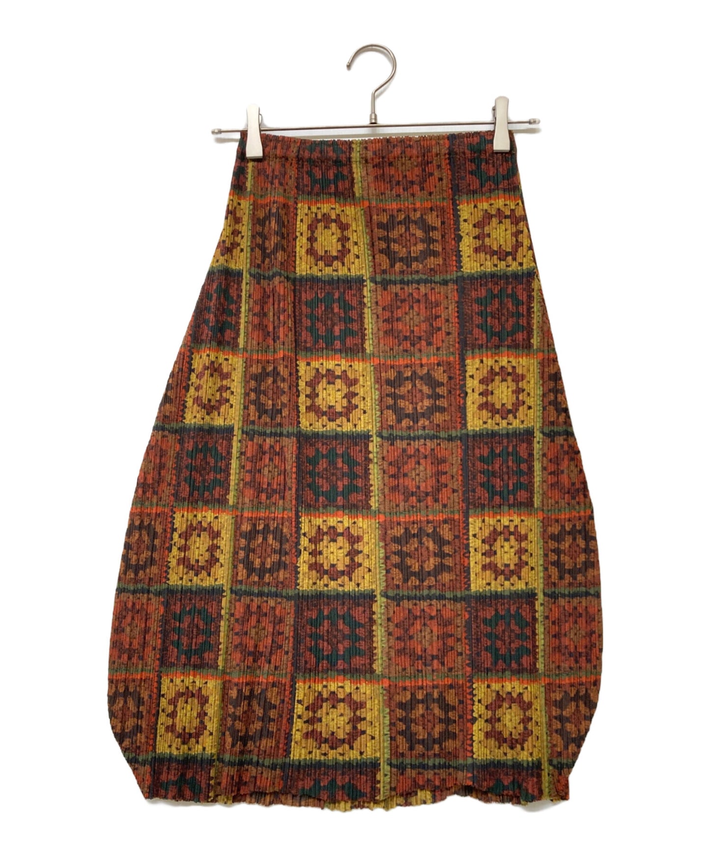 [Pre-owned] PLEATS PLEASE full-length pleated skirt PP53-JG655
