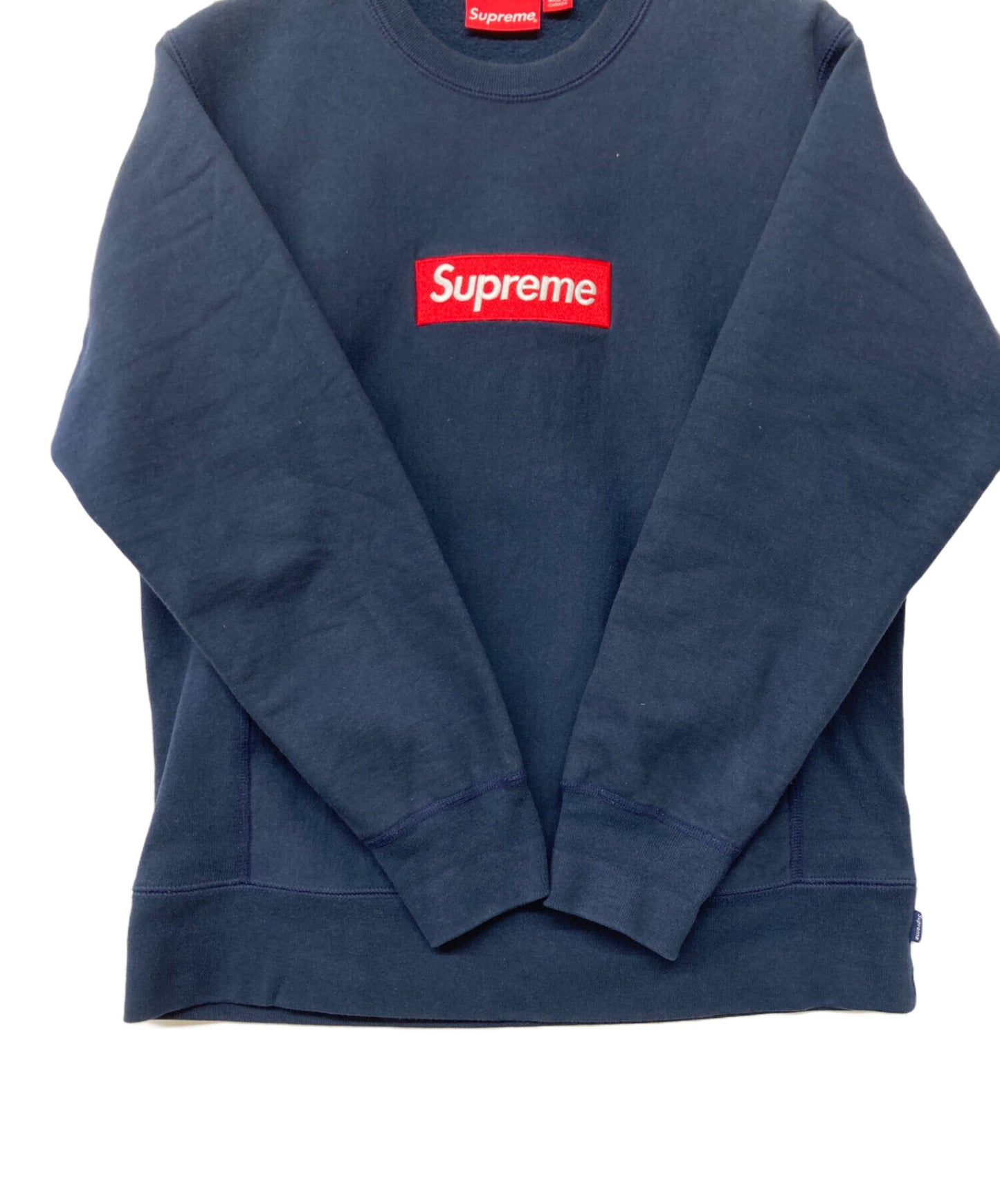 [Pre-owned] SUPREME 15AW BOX LOGO Crewneck Sweatshirt