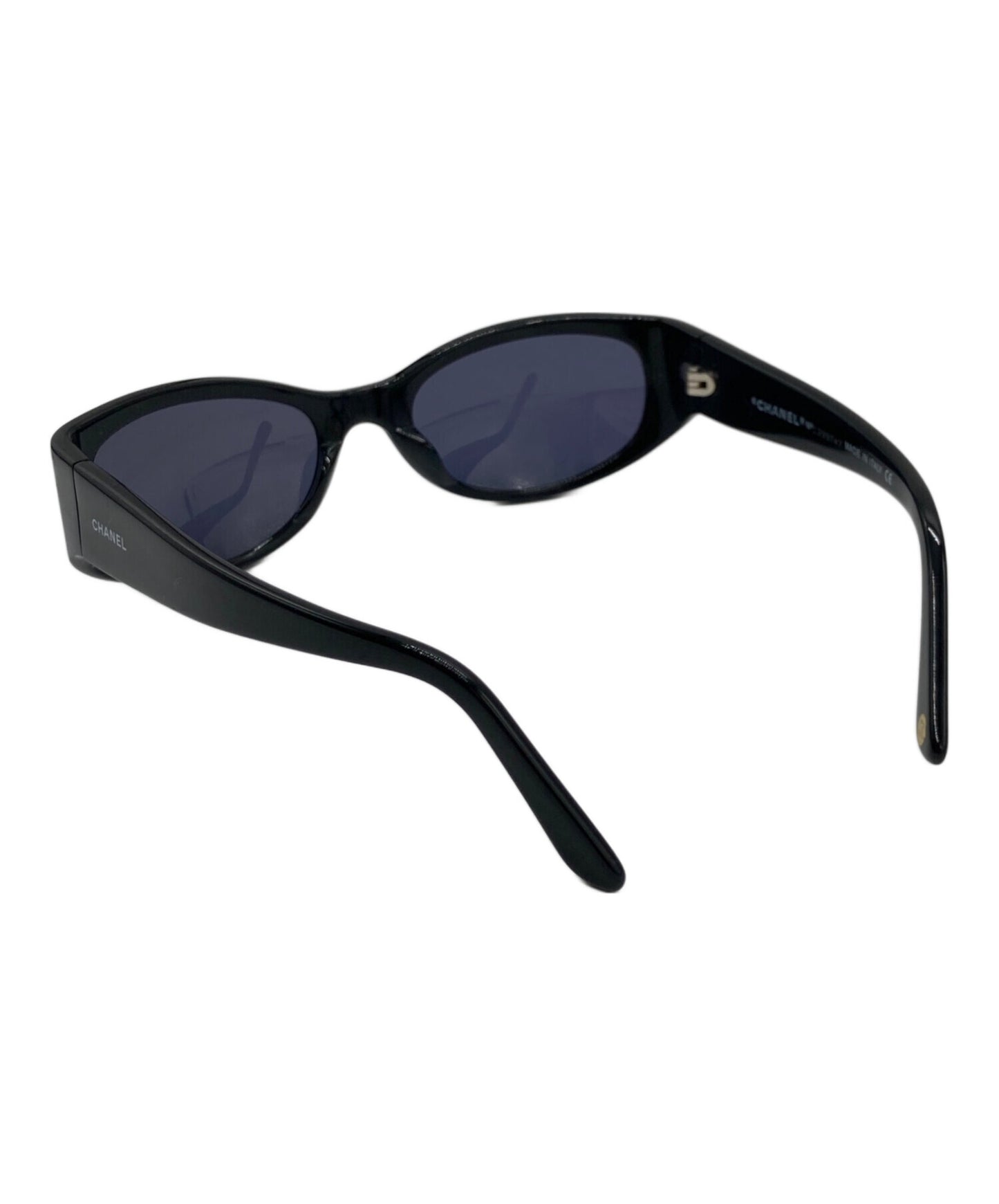 [Pre-owned] CHANEL Square silhouette oval sunglasses 5004