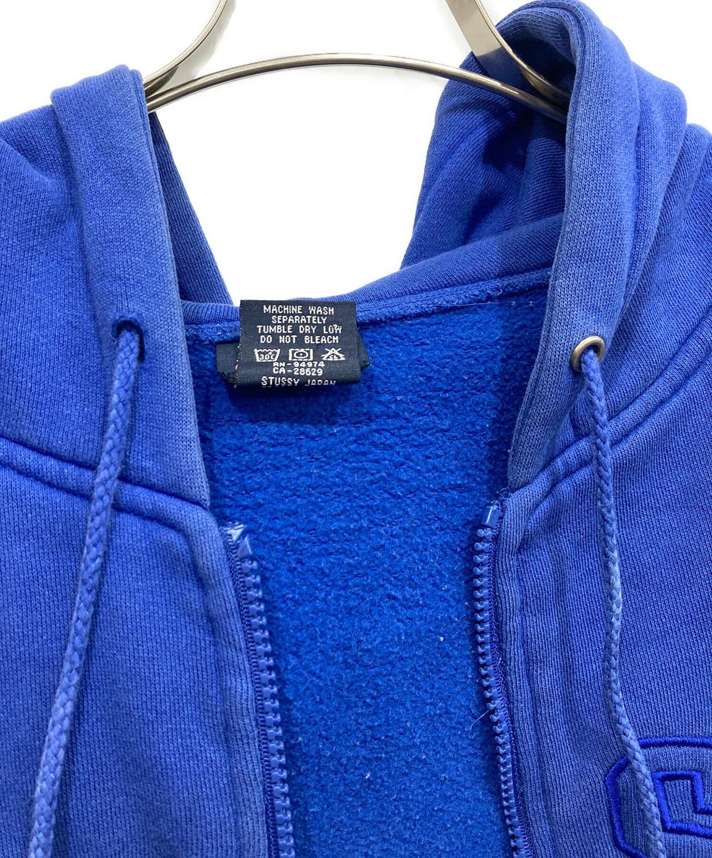 [Pre-owned] stussy zip hoodie
