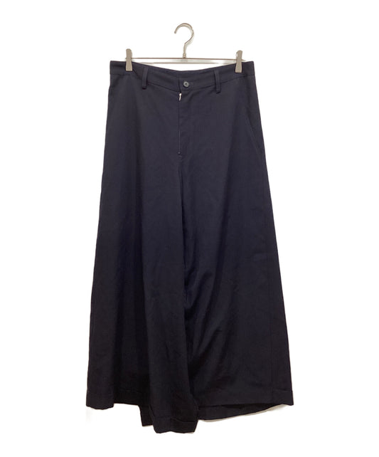 [Pre-owned] YOHJI YAMAMOTO Asymmetrical design wool wide pants FZ-P16-542
