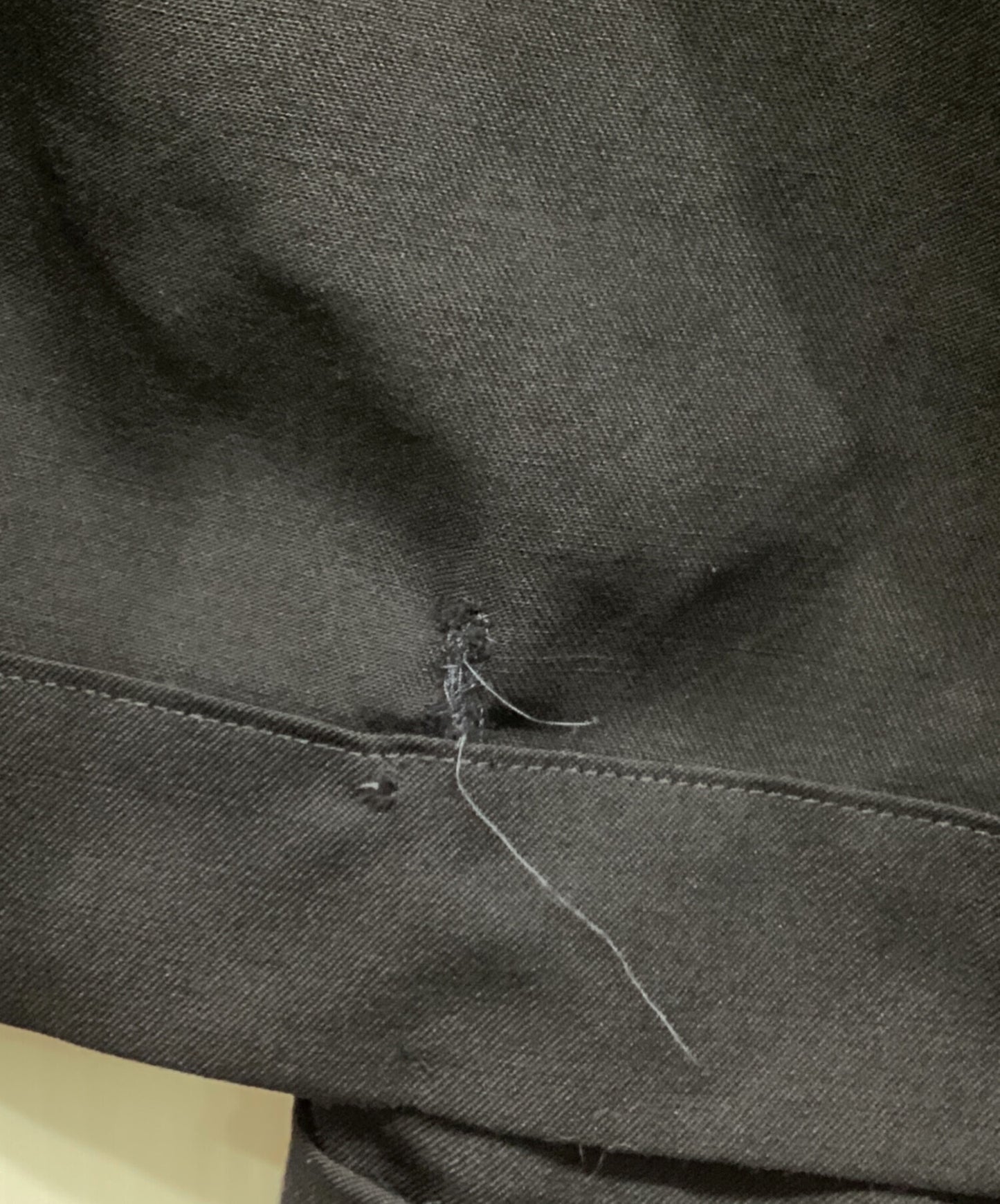 [Pre-owned] YOHJI YAMAMOTO Asymmetrical design wool wide pants FZ-P16-542