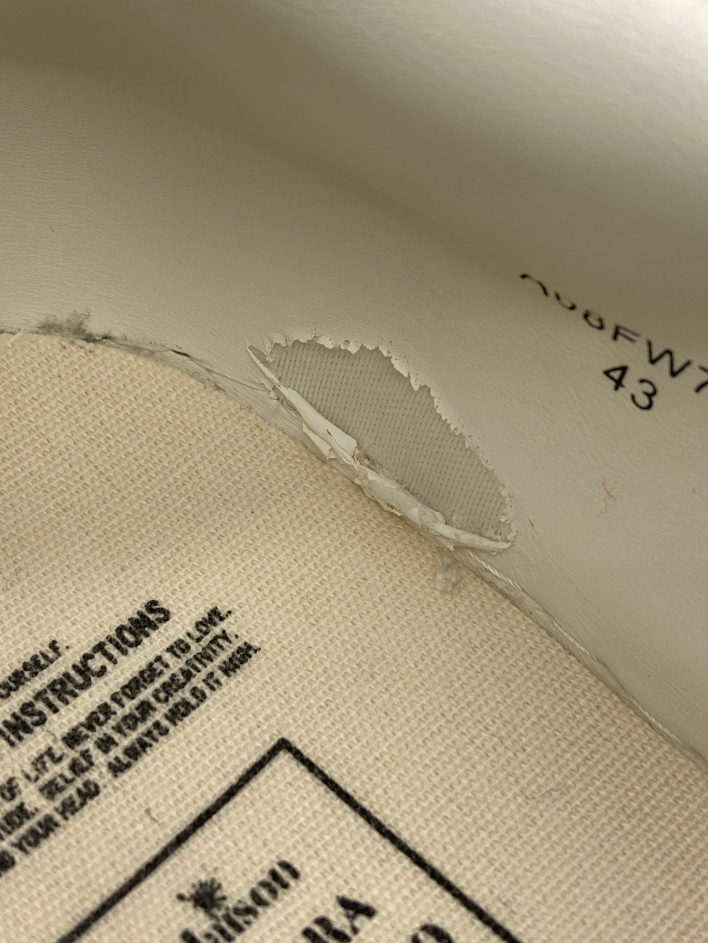 [Pre-owned] Maison MIHARA YASUHIRO low-cut sneakers A08FW735