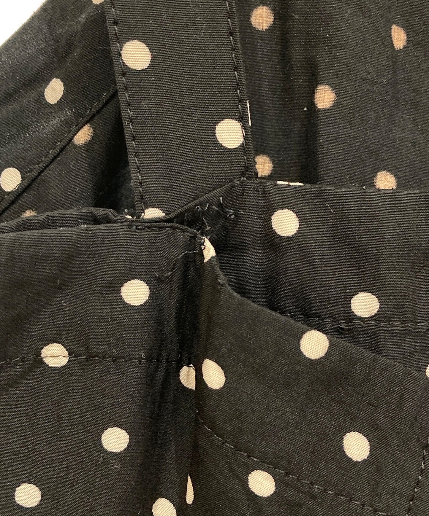 [Pre-owned] tricot COMME des GARCONS Dot Pattern Camisole Dress TA-10017M