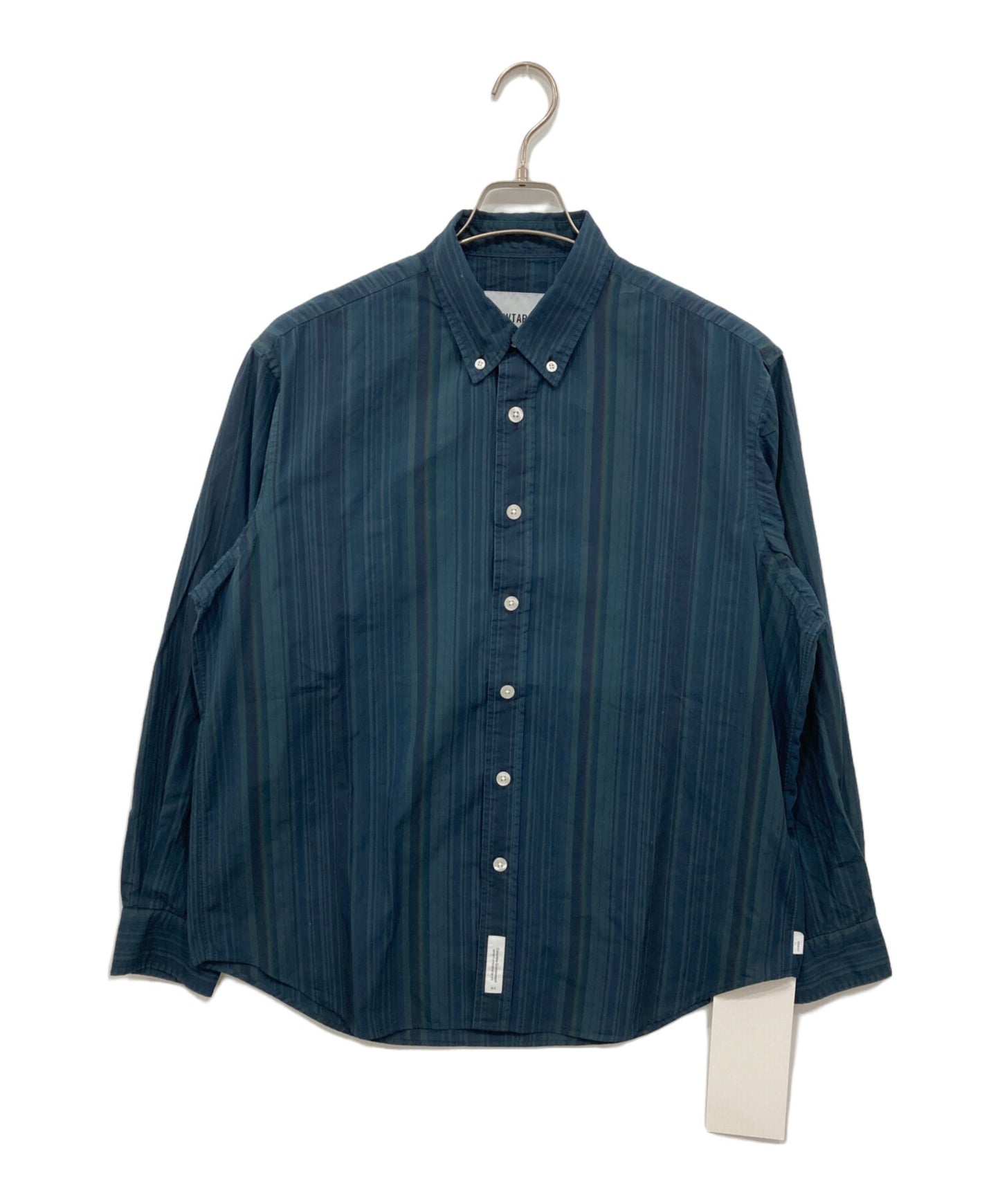 [Pre-owned] WTAPS Multi-stripe button-down shirt 252CWDT-SHM03