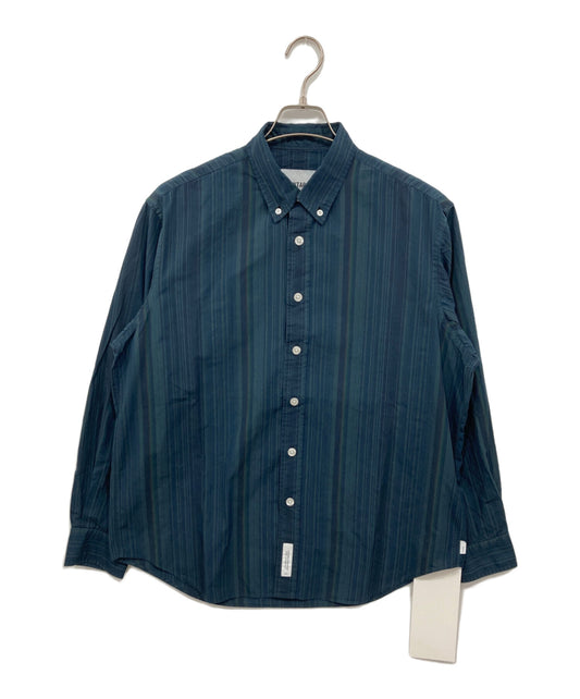 [Pre-owned] WTAPS Multi-stripe button-down shirt 252CWDT-SHM03