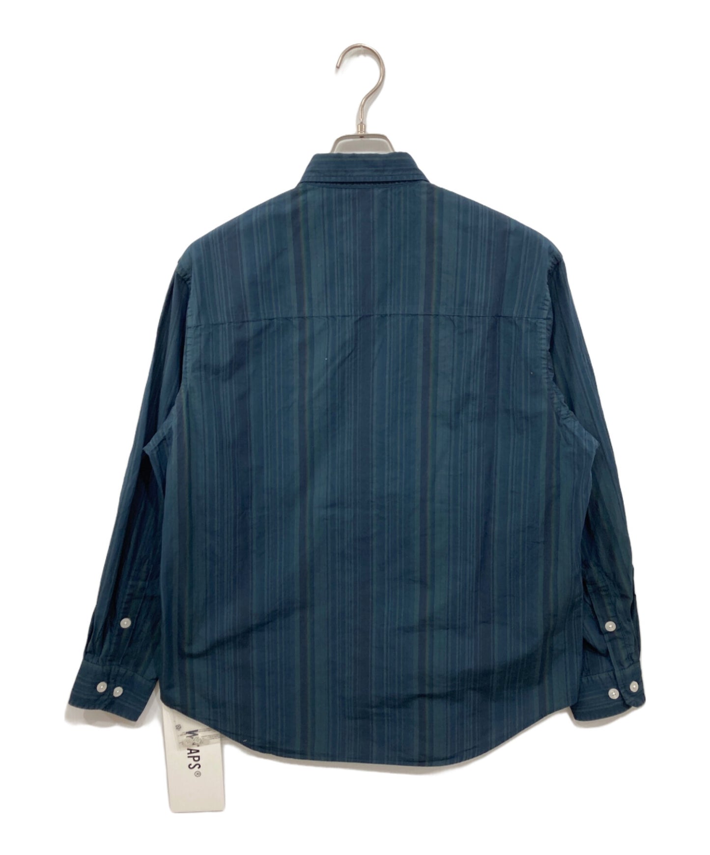 [Pre-owned] WTAPS Multi-stripe button-down shirt 252CWDT-SHM03