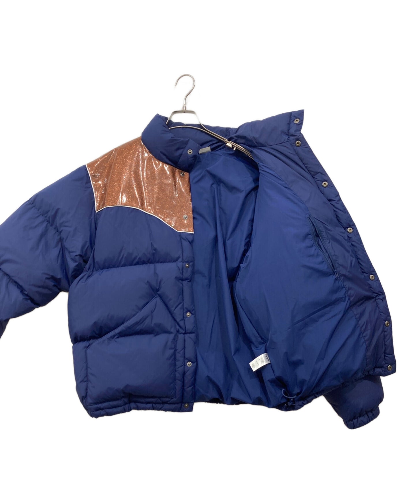 [Pre-owned] SUPREME Glitter Yoke Down Puffer Jacket