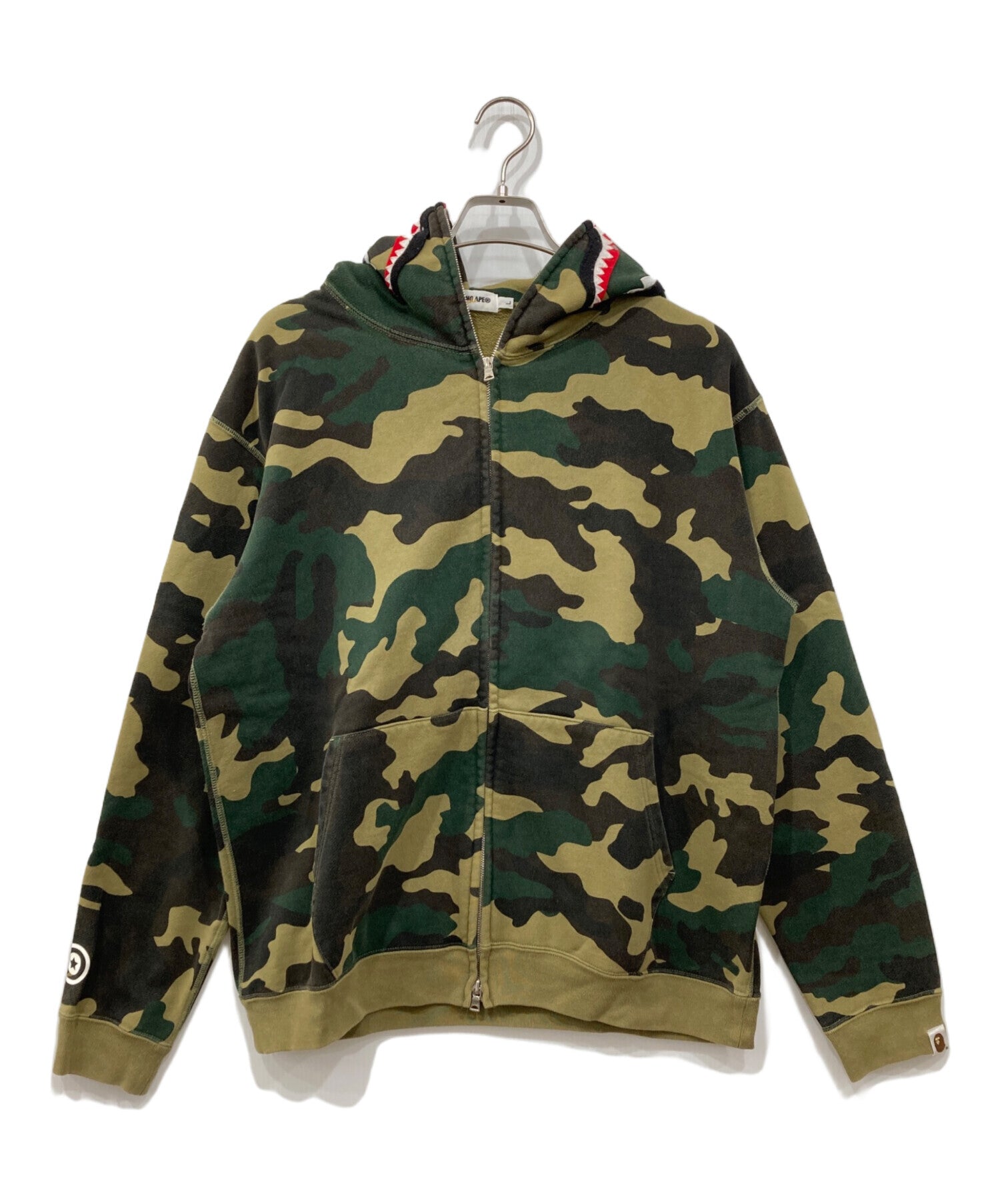 激レア　A BATHING APE ファー パーカー　archive y2k A BATHING APE - a bathing ape ファー パーカーの通販 by LOSER｜ア