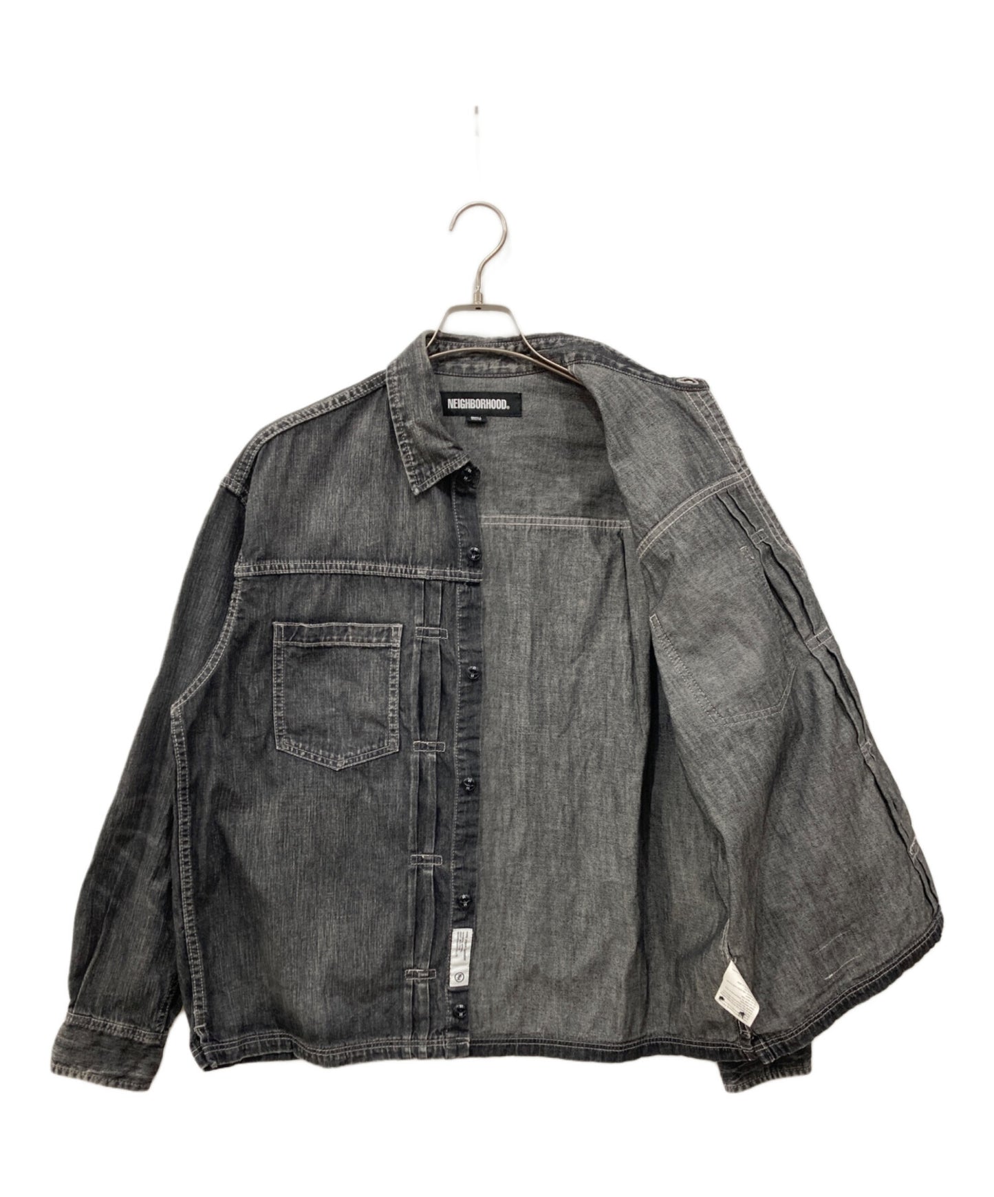 [Pre-owned] NEIGHBORHOOD Washed denim shirt 242SPNH-SHM06