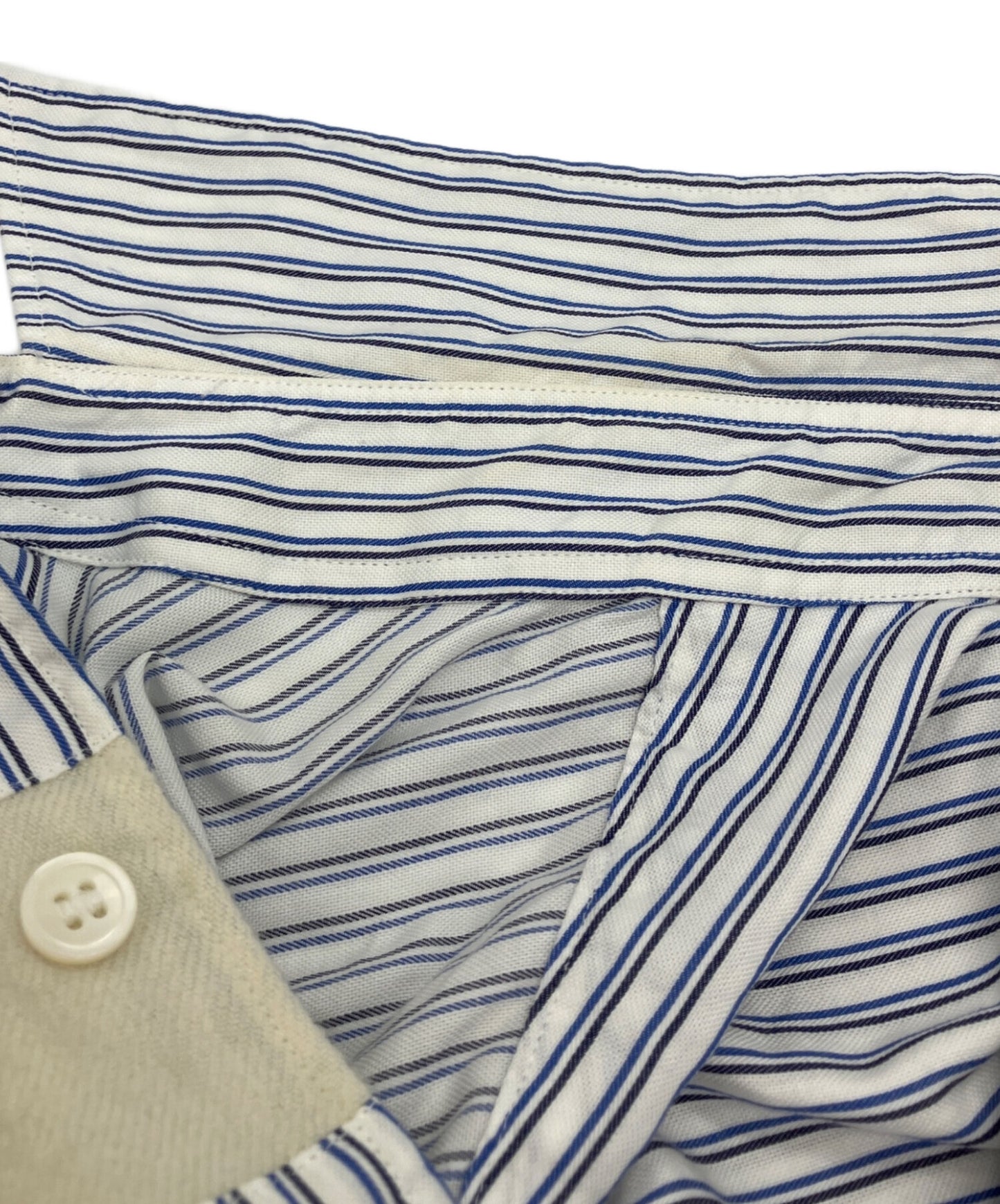 [Pre-owned] COMME des GARCONS HOMME shrunken line shirt HH-B028