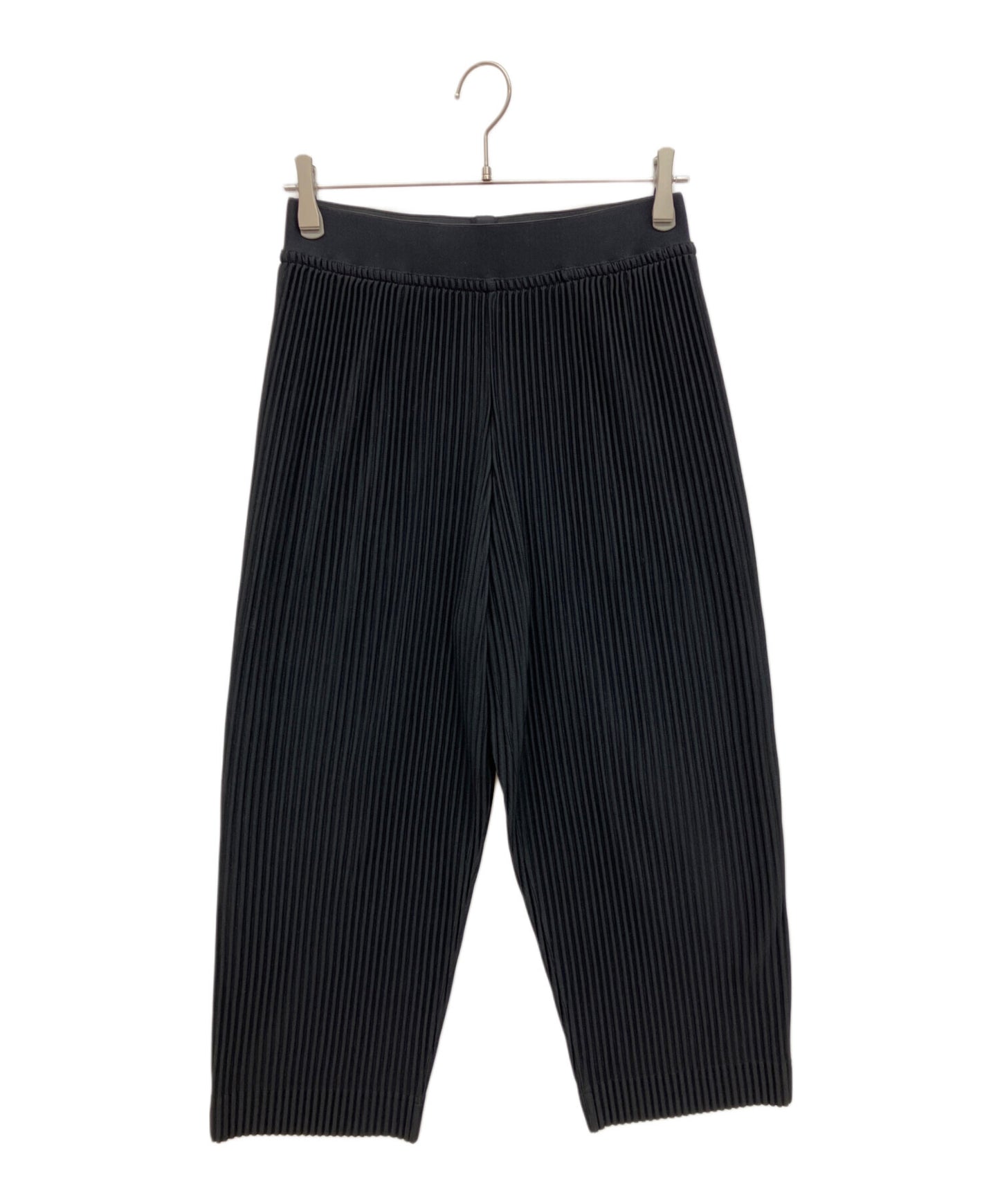 [Pre-owned] HOMME PLISSE ISSEY MIYAKE pleated cropped pants HP91JF134