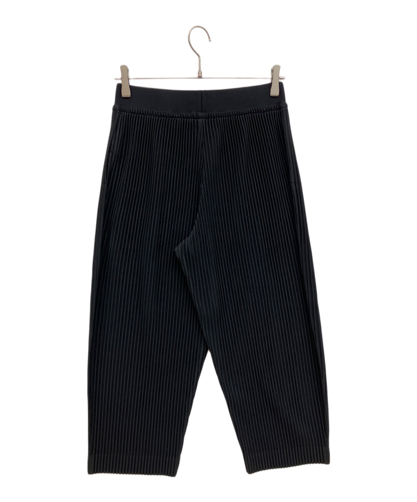 [Pre-owned] HOMME PLISSE ISSEY MIYAKE pleated cropped pants HP91JF134
