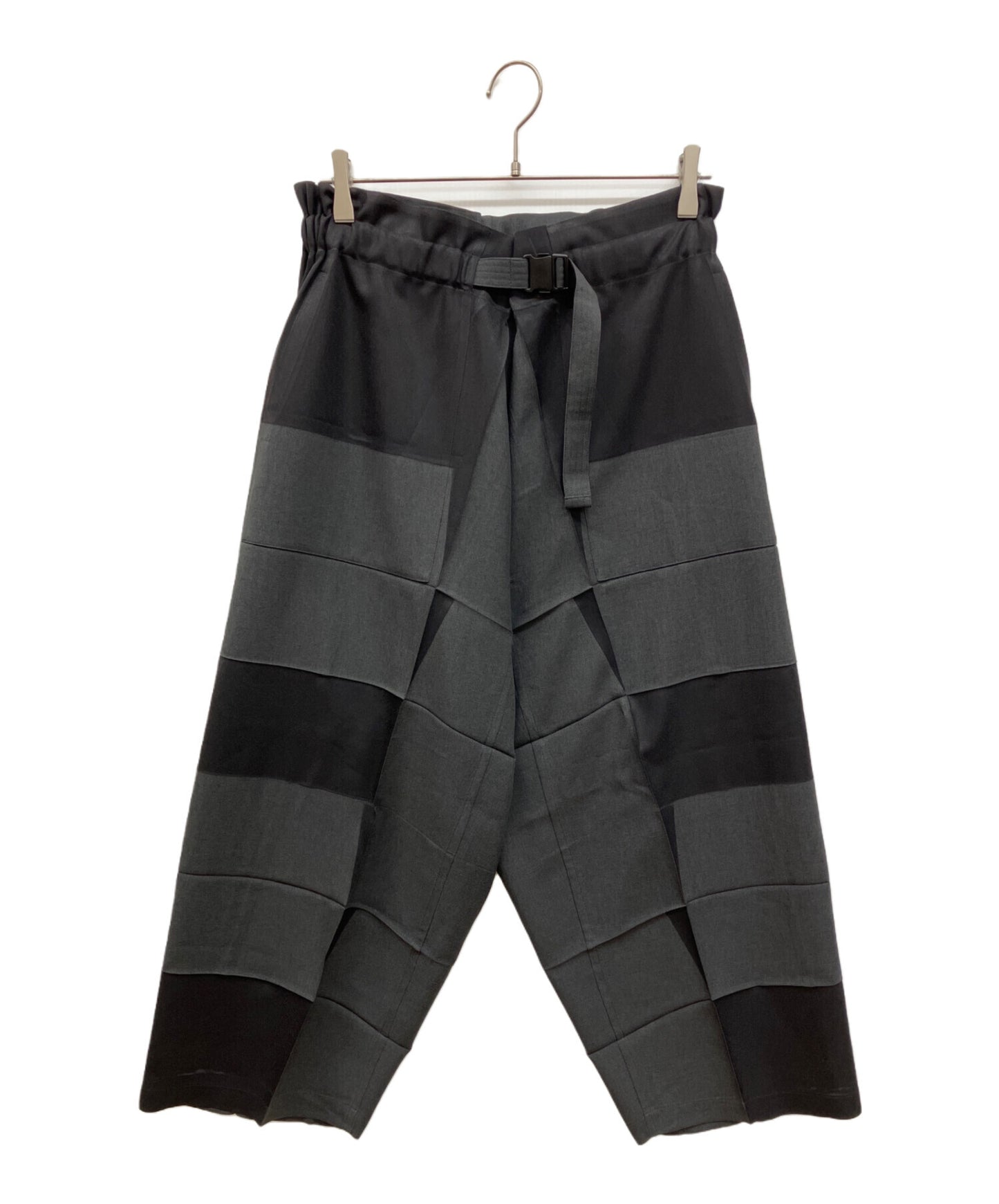 [Pre-owned] me ISSEY MIYAKE Press Pleats Print Wide Pants MI01FF801