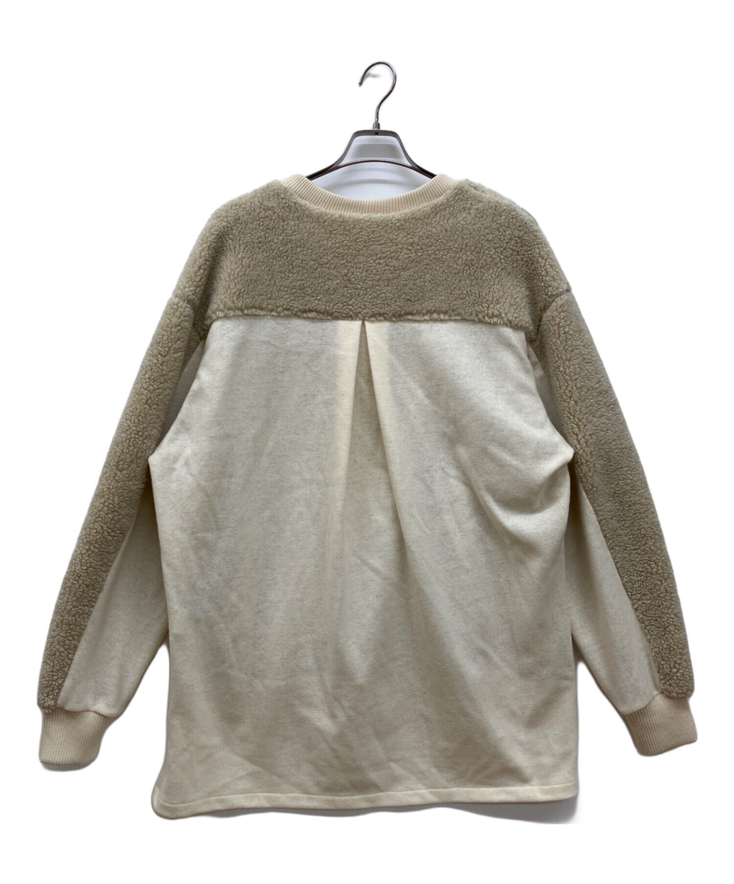 [Pre-owned] Y's Back cut boa sweatshirt YX-T04-161 YX-T04-161