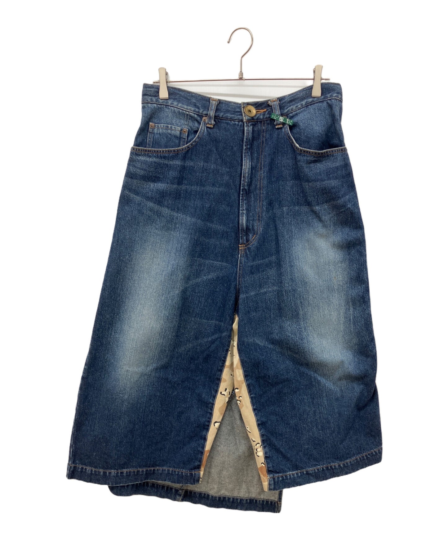 [Pre-owned] Maison MIHARA YASUHIRO Denim Skater shorts A03PT023