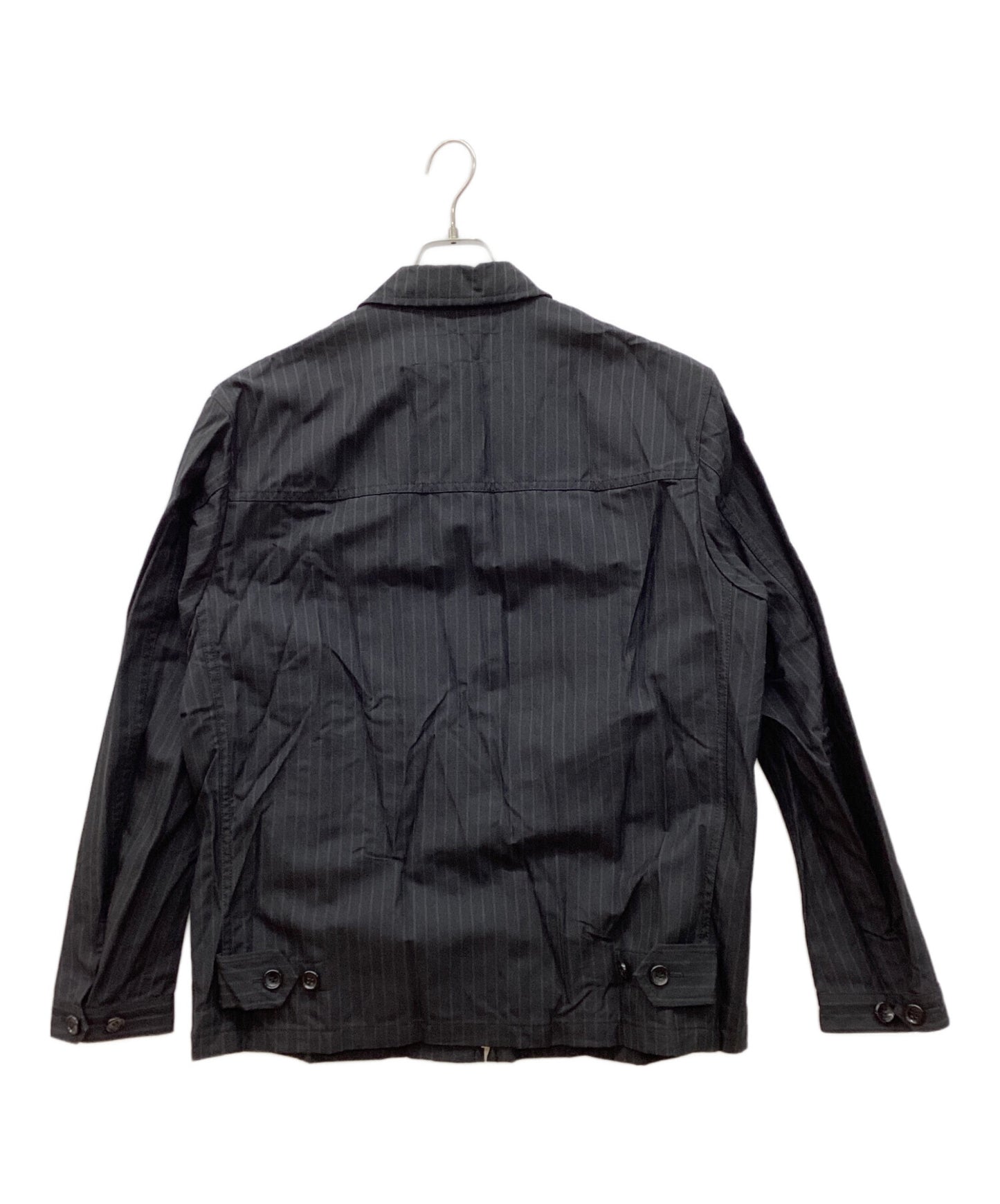 [Pre-owned] COMME des GARCONS HOMME Wrinkle Finish Stripe Jacket HH-J005