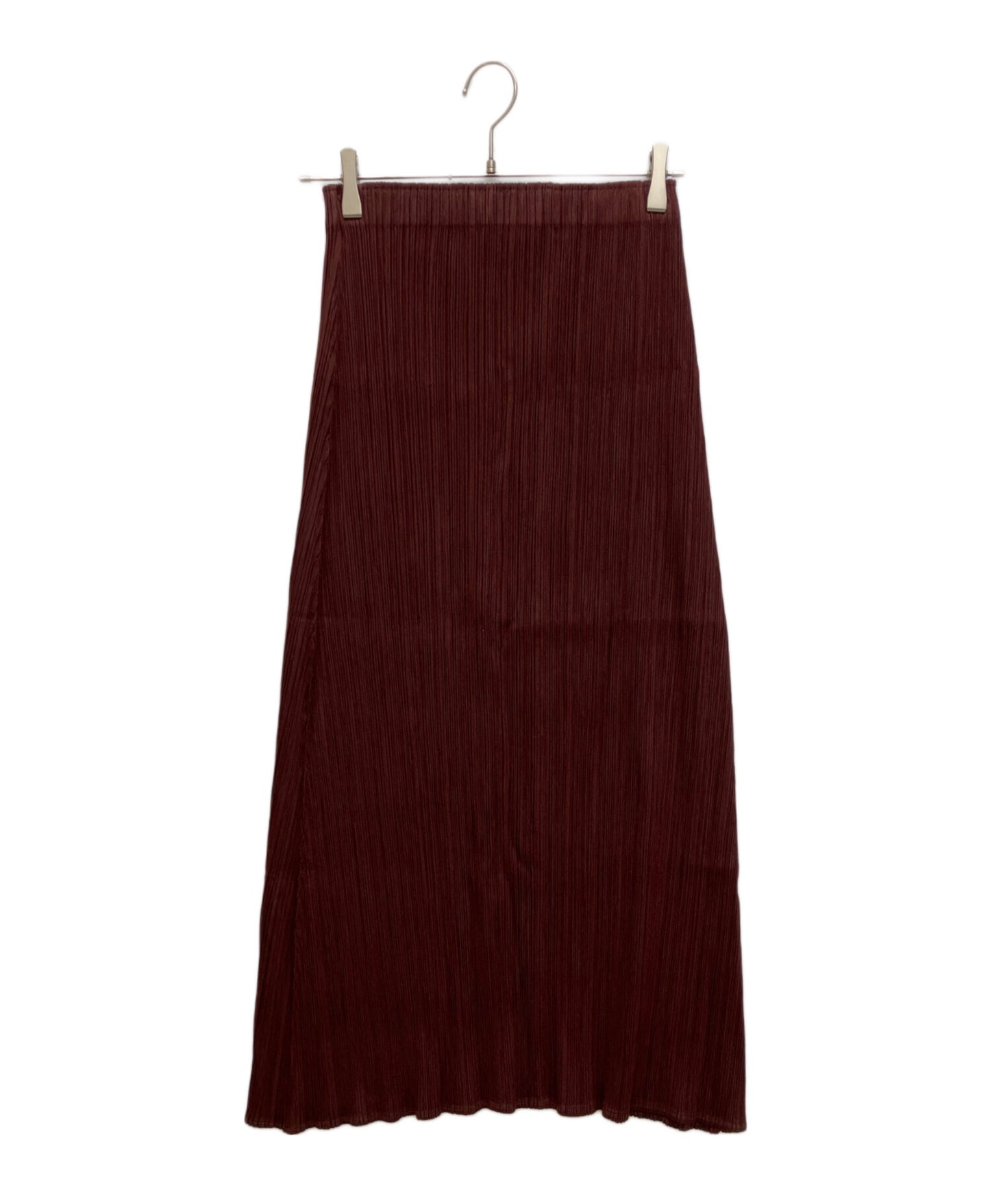 [Pre-owned] PLEATS PLEASE Pleated maxi A-line skirt PP13-JG439