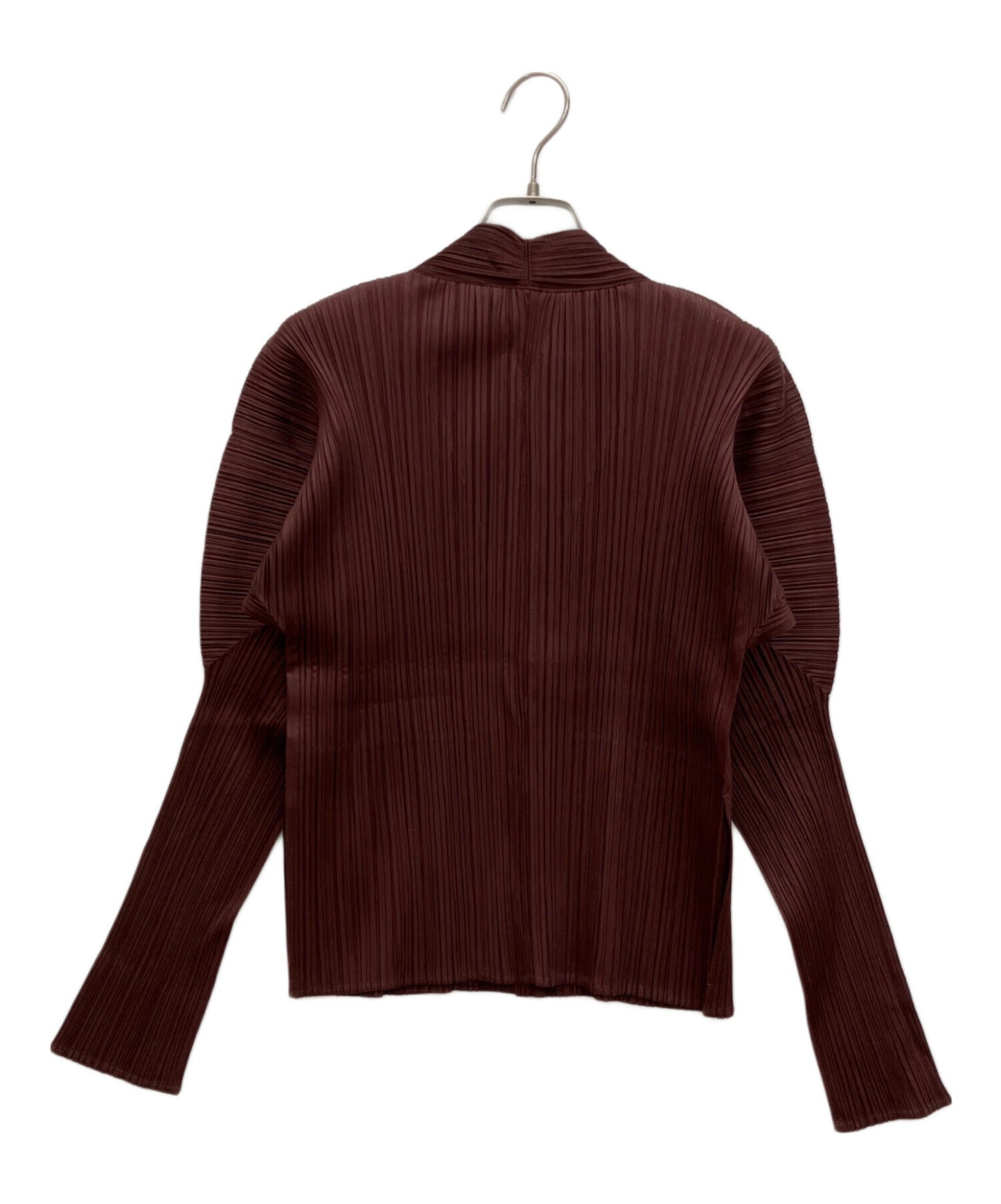 [Pre-owned] PLEATS PLEASE pleated cardigan PP13-JD431