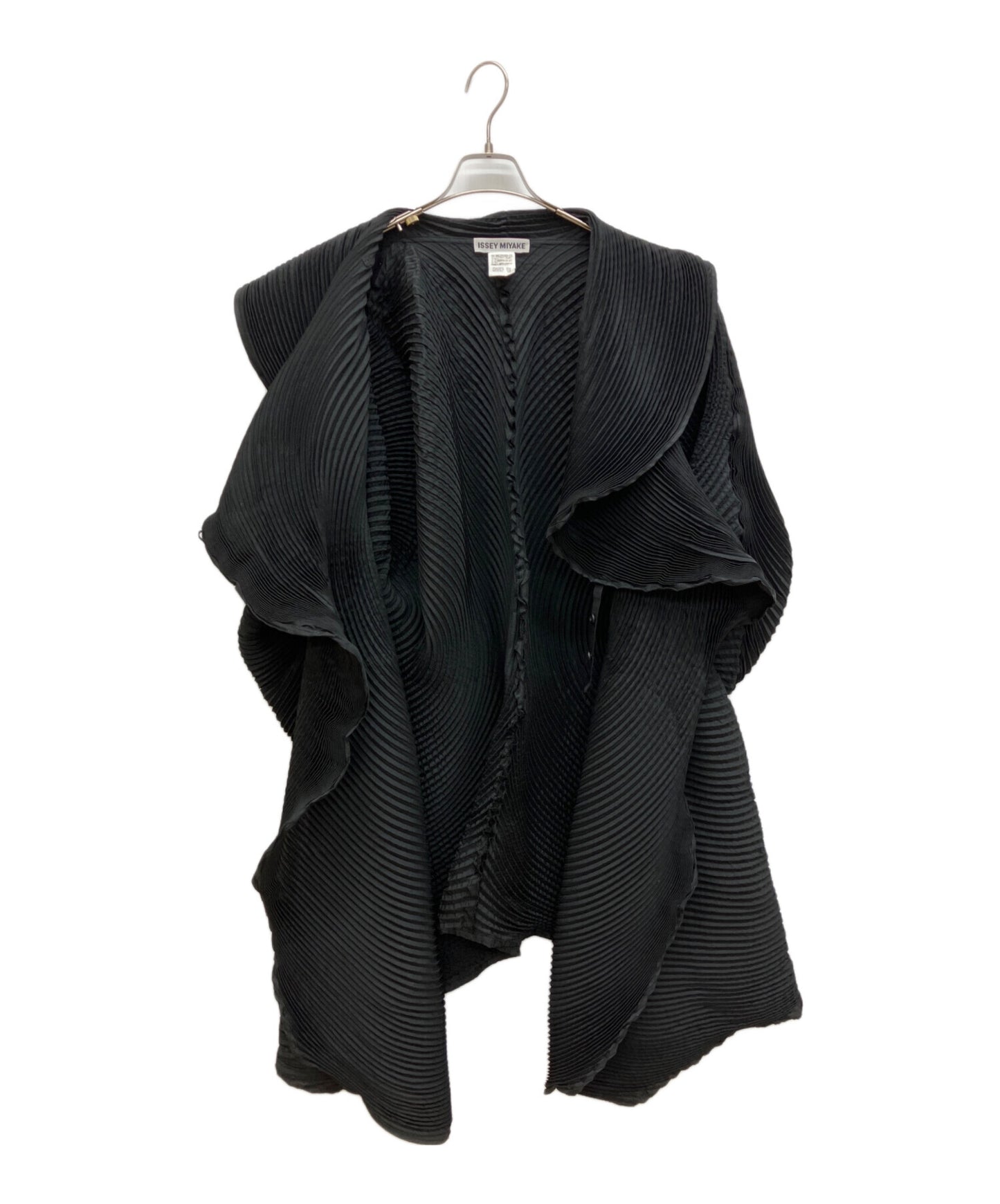 [Pre-owned] ISSEY MIYAKE Pleated Design Steam Stretch Coat IM44FA506