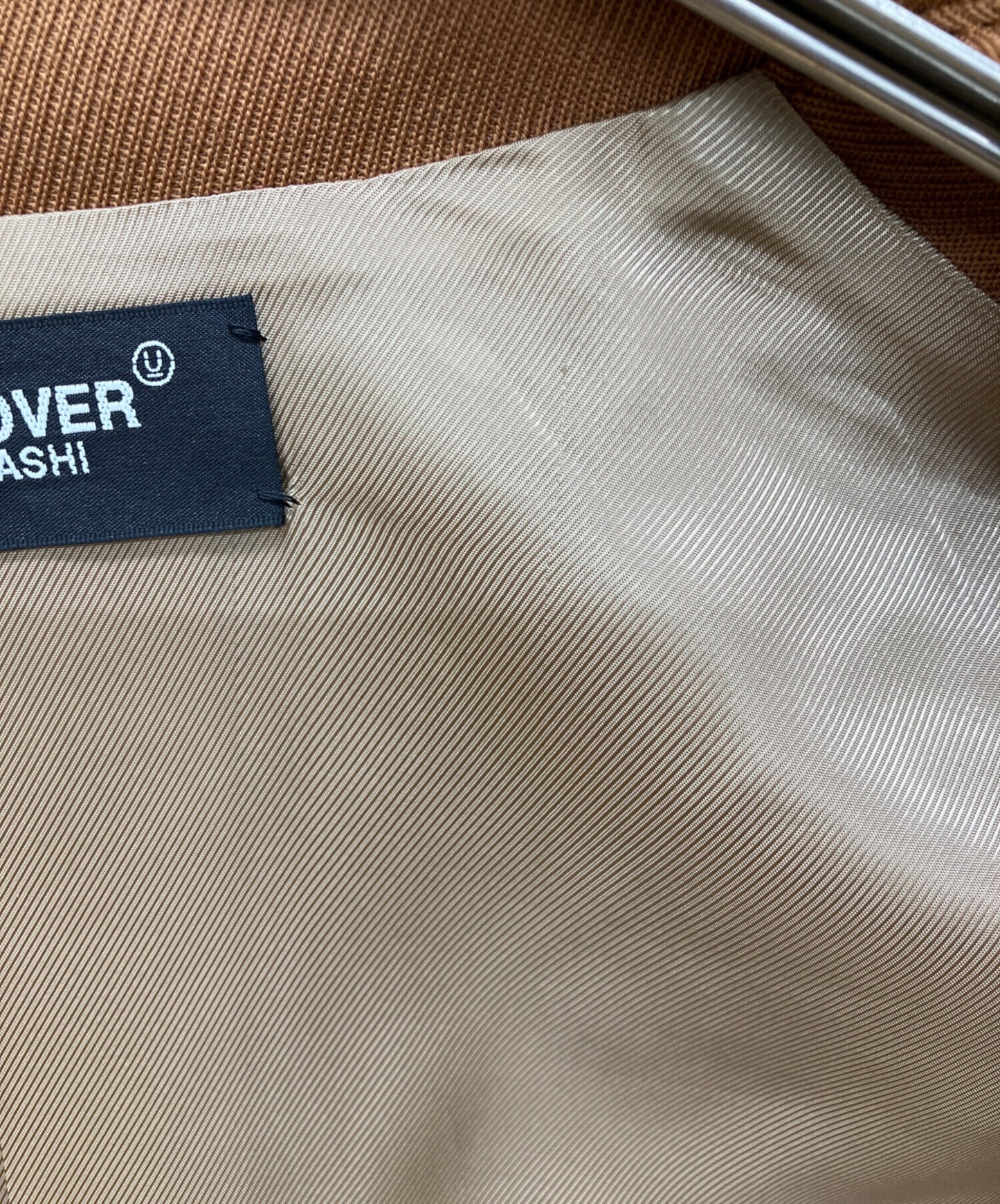 [Pre-owned] UNDERCOVER 19AW Docking stainless-steel collar coat UCX1304-3