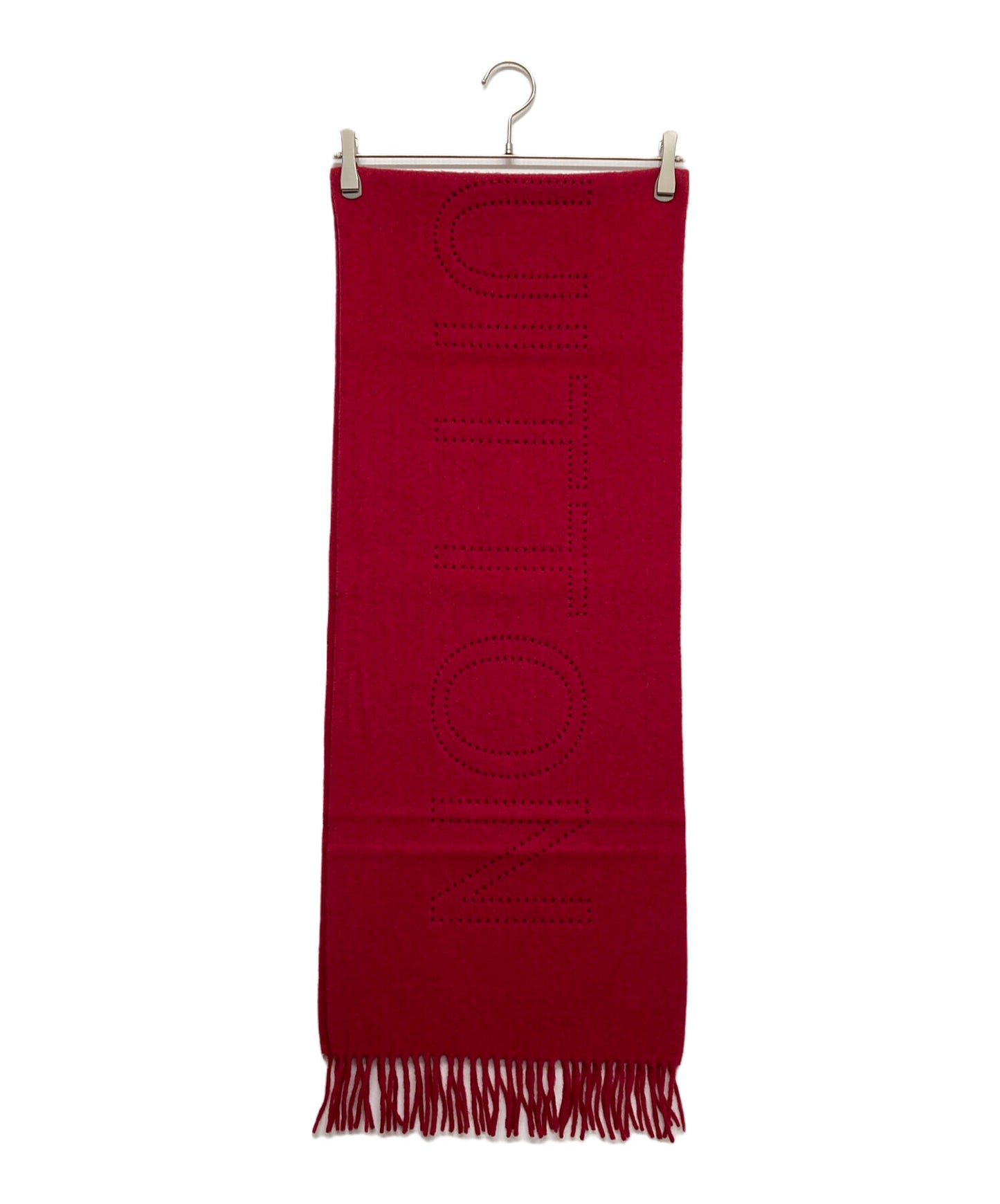 [Pre-owned] LOUIS VUITTON Perforated Echalp LV Perfo Cashmere Scarf 401552