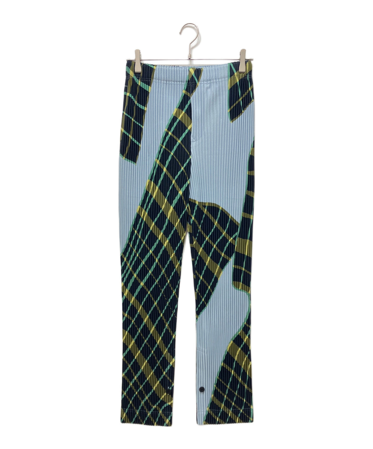 [Pre-owned] HOMME PLISSE ISSEY MIYAKE WINDSWEPT PLAID Pleated Pants HP51JF377