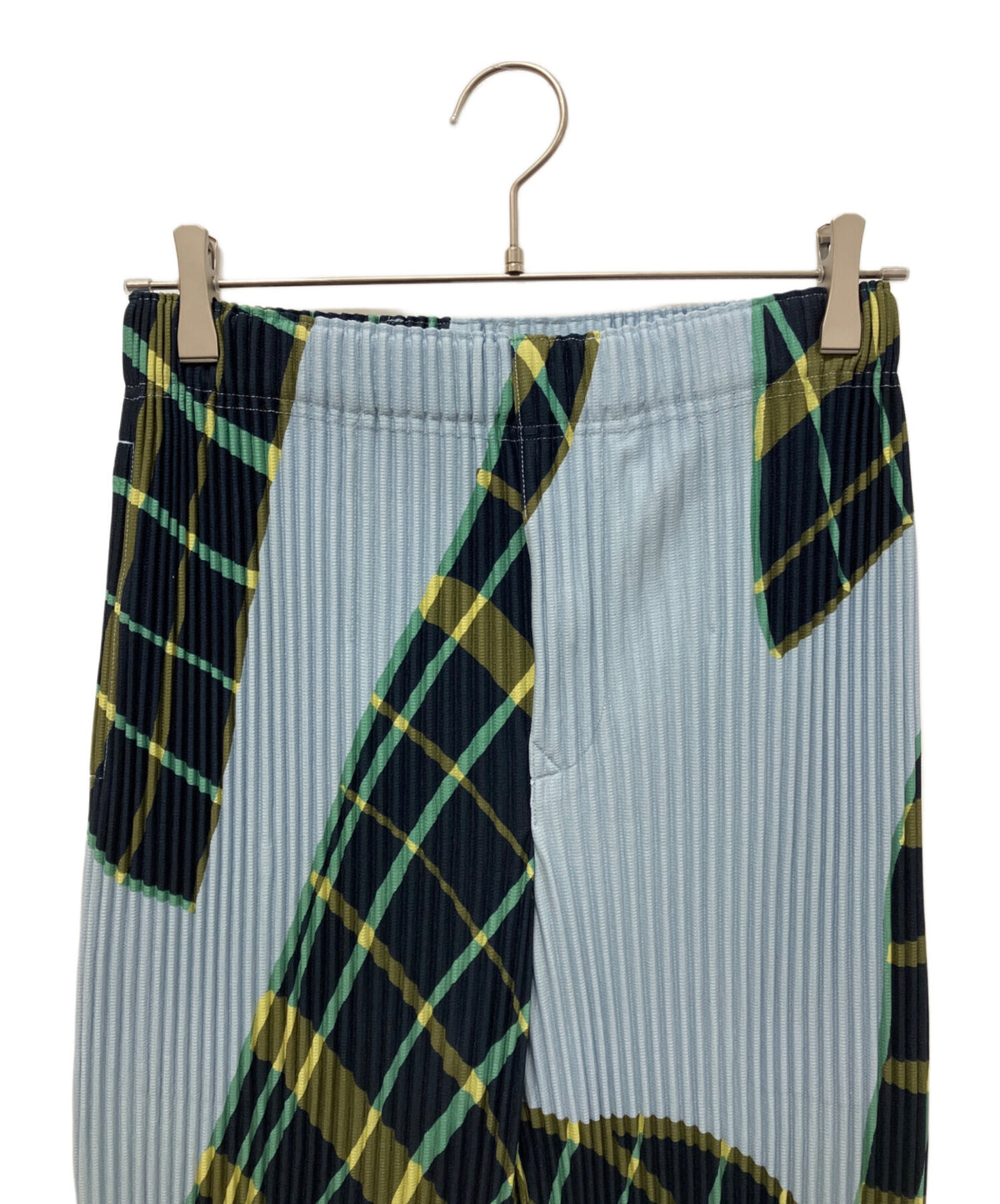 [Pre-owned] HOMME PLISSE ISSEY MIYAKE WINDSWEPT PLAID Pleated Pants HP51JF377