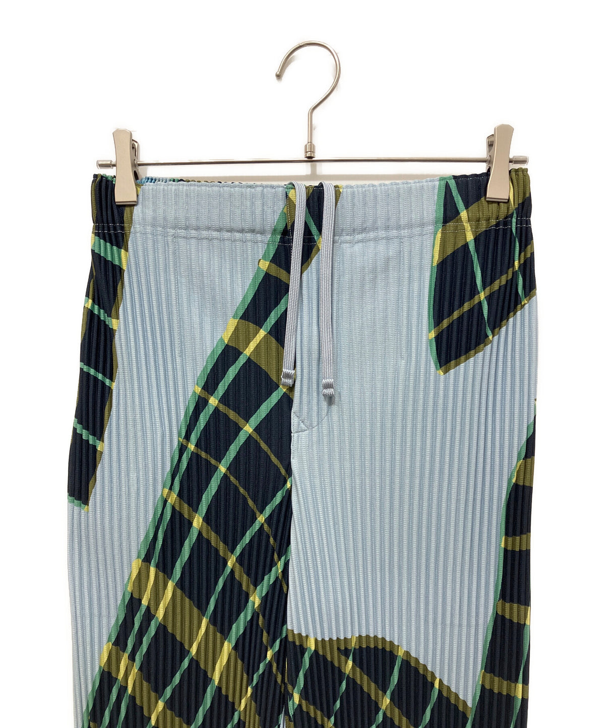 [Pre-owned] HOMME PLISSE ISSEY MIYAKE WINDSWEPT PLAID Pleated Pants HP51JF377