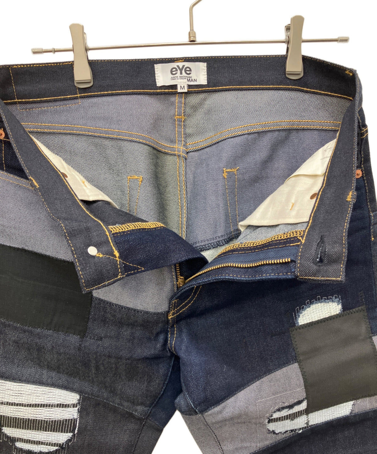 [Pre-owned] eYe COMME des GARCONS JUNYAWATANABE MAN 18AW Patchwork Denim Pants WB-P906