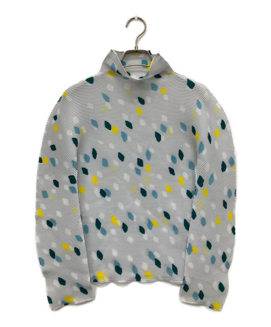 [Pre-owned] me ISSEY MIYAKE TIME DOTS T-Shirt MI53FJ981