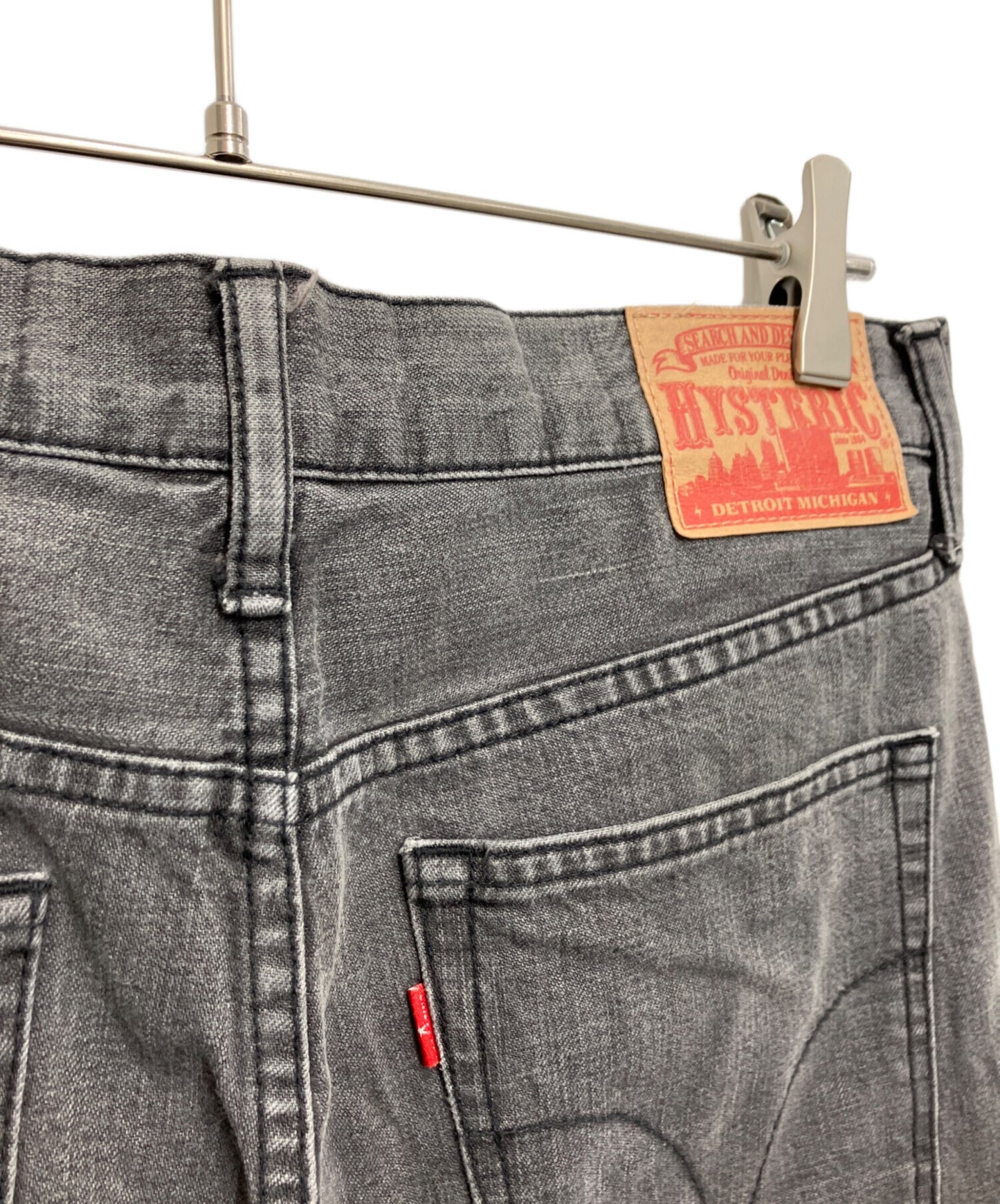 [Pre-owned] Hysteric Glamour Boot-Cut Denim Pants 02201AP07