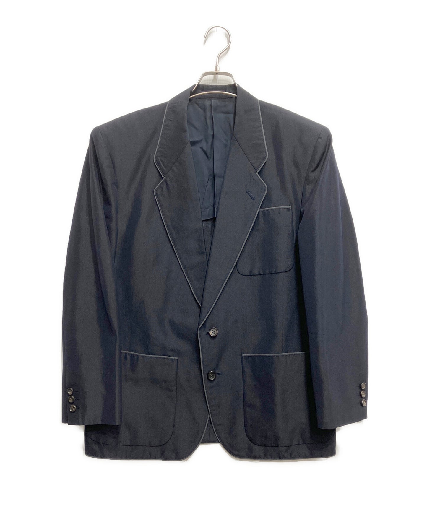 [Pre-owned] COMME des GARCONS HOMME Wool-Polyester Piped Suit Set HJ-11022S HP-11019M
