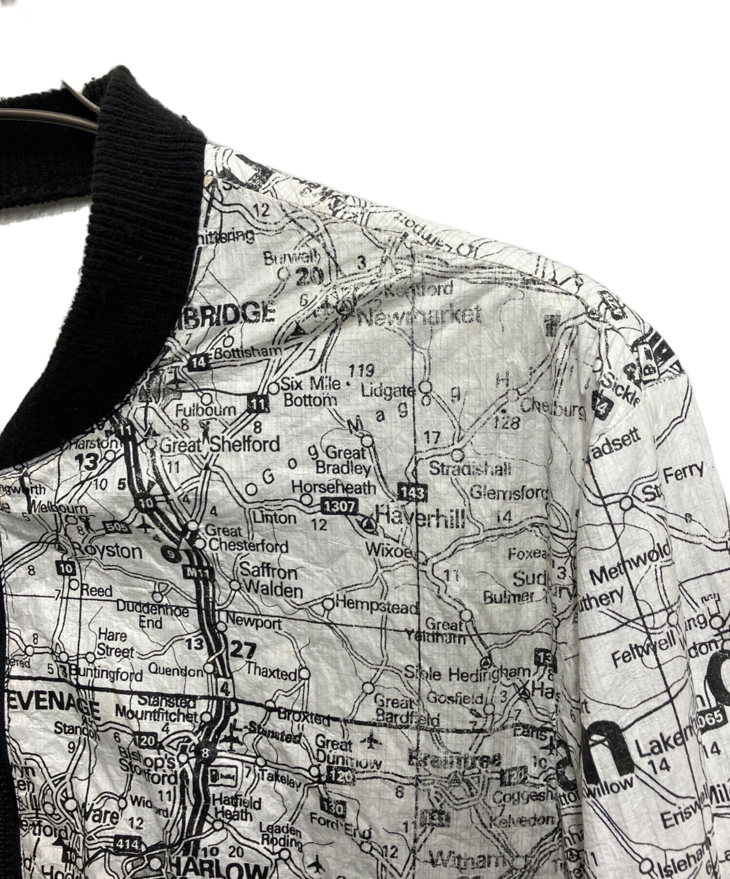 [Pre-owned] NUMBER (N)INE Paper Map Blouson