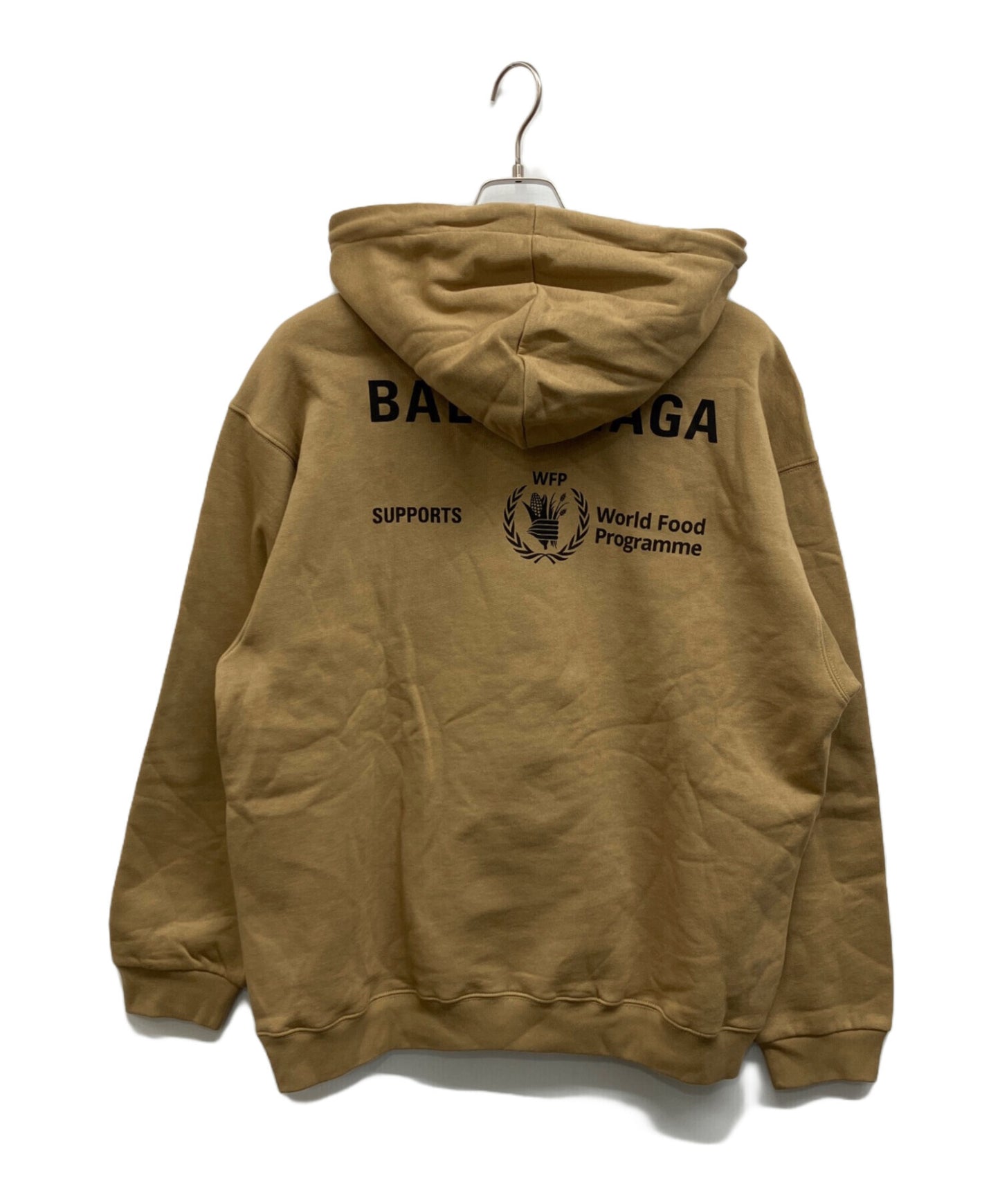 [Pre-owned] BALENCIAGA World Food Programme Pullover Hoodie 600583