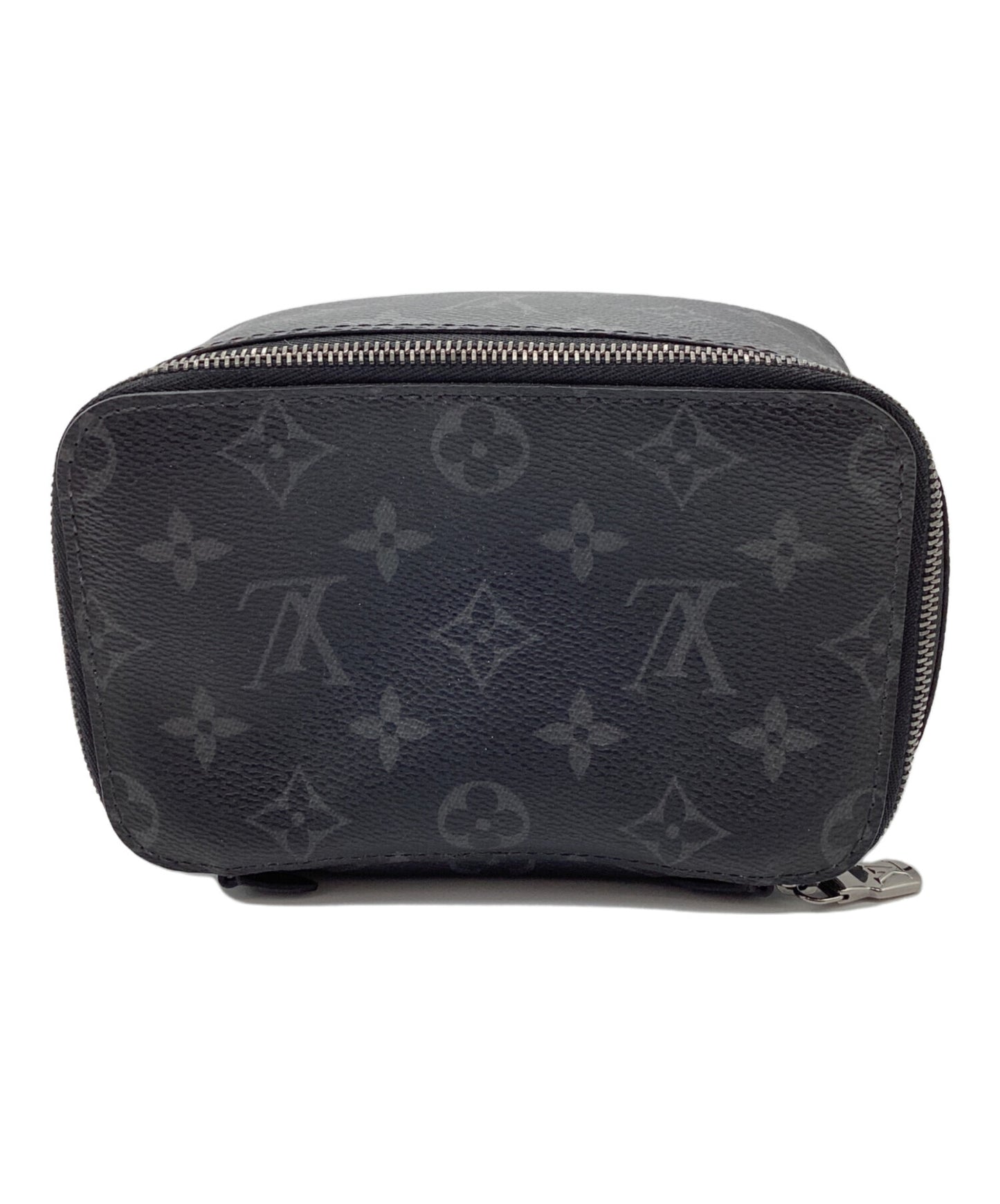 [Pre-owned] LOUIS VUITTON Monogram Eclipse Cube de Langemont PM Pouch M44697