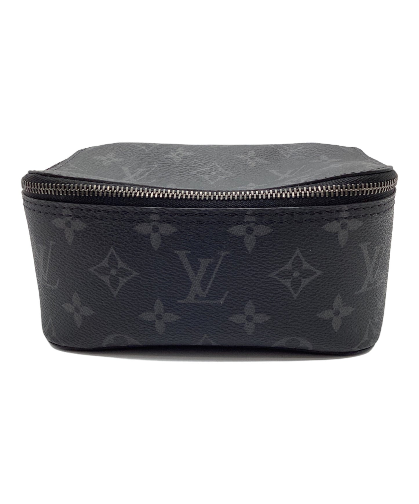 [Pre-owned] LOUIS VUITTON Monogram Eclipse Cube de Langemont PM Pouch M44697