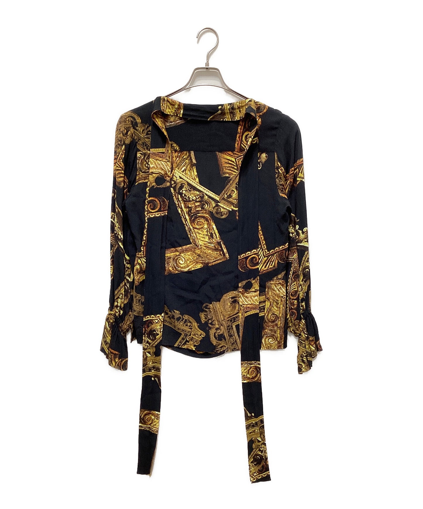 [Pre-owned] Vivienne Westwood RED LABEL All-Over Print Long-Sleeve Blouse December 8, 2019