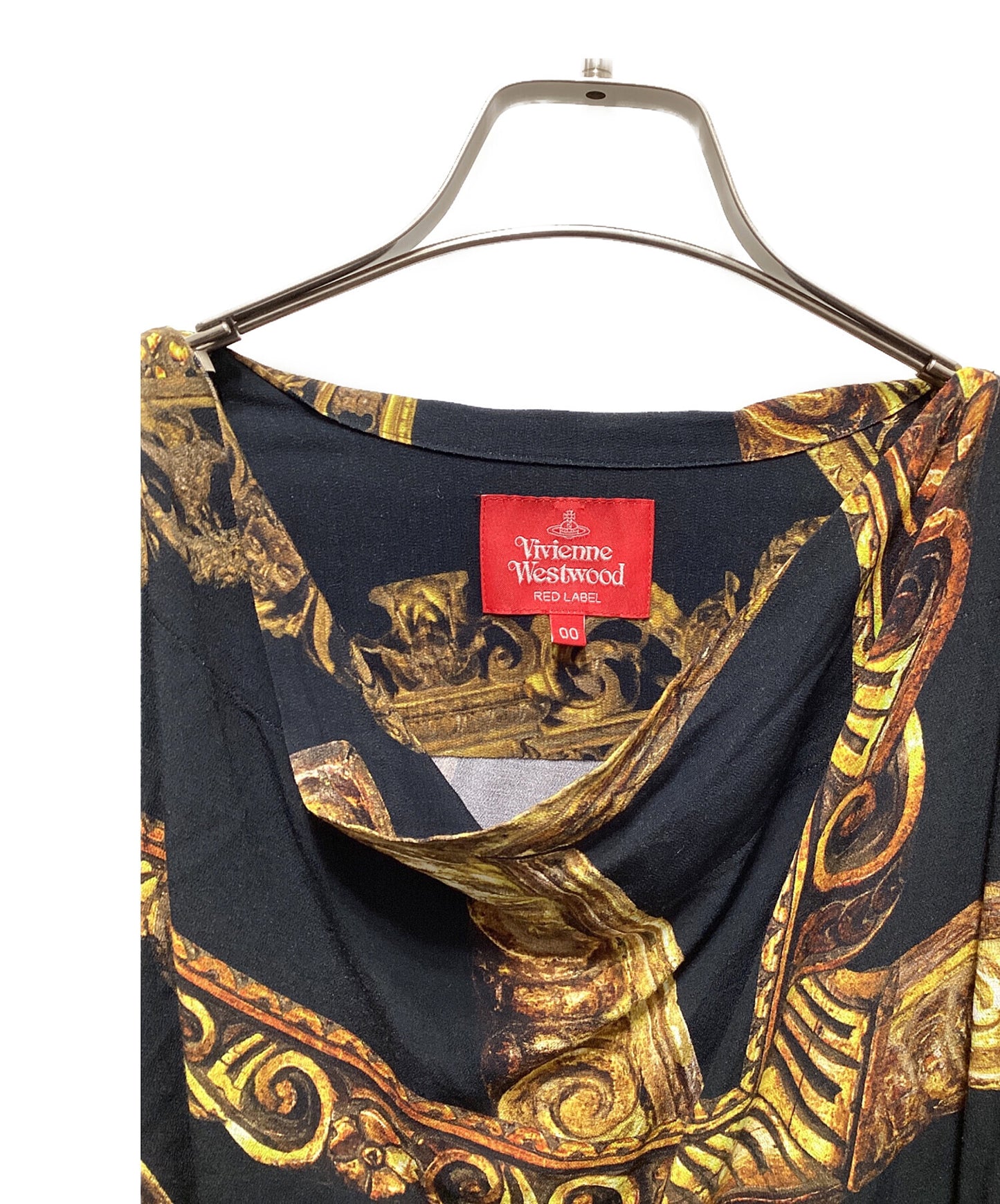 [Pre-owned] Vivienne Westwood RED LABEL All-Over Print Long-Sleeve Blouse December 8, 2019