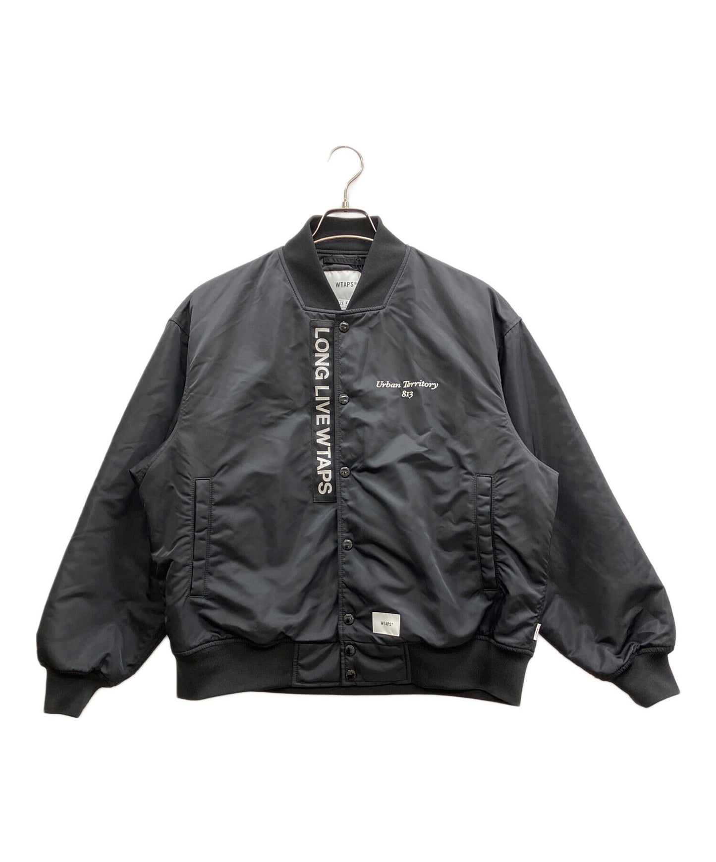 [Pre-owned] WTAPS TEAM JACKET NYLON TWILL 222TQDT-JKM01