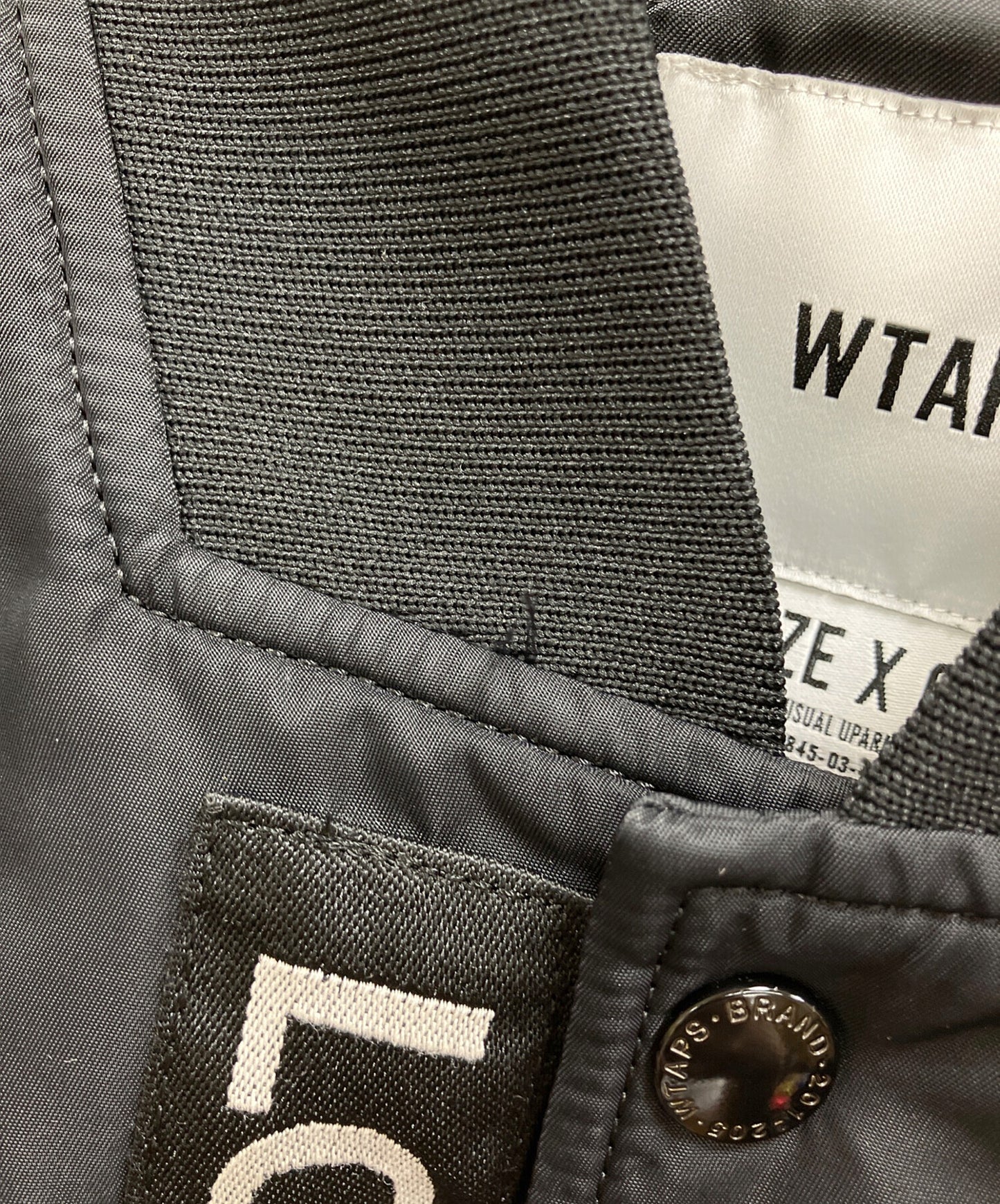 [Pre-owned] WTAPS TEAM JACKET NYLON TWILL 222TQDT-JKM01