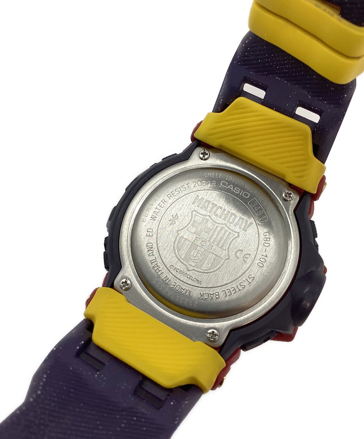 [Pre-owned] G-SHOCK G-SHOCK FC Barcelona Collaboration GBD-100BAR-4JR