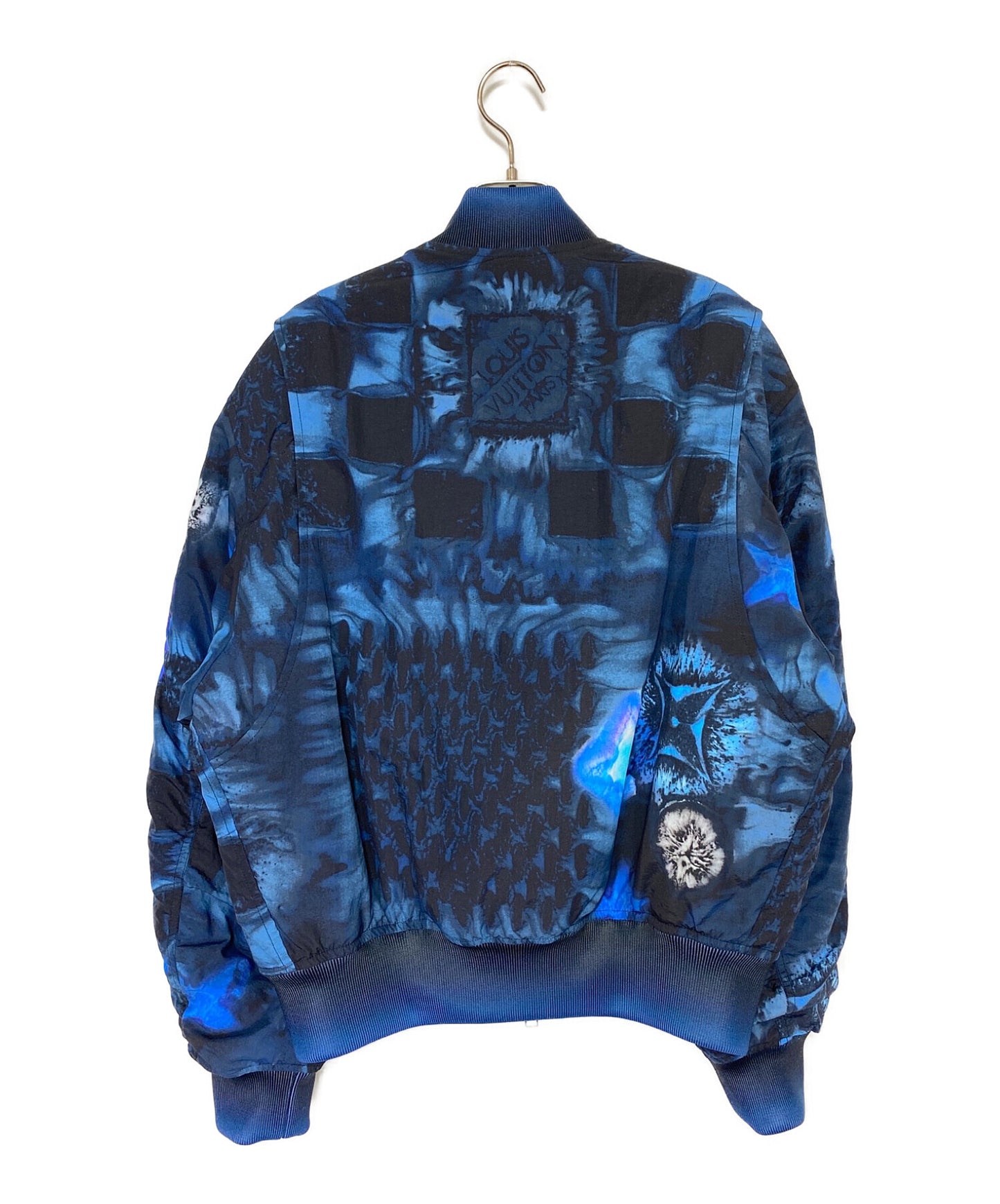 [Pre-owned] LOUIS VUITTON Salt Print Bomber Jacket HLB05EDR2