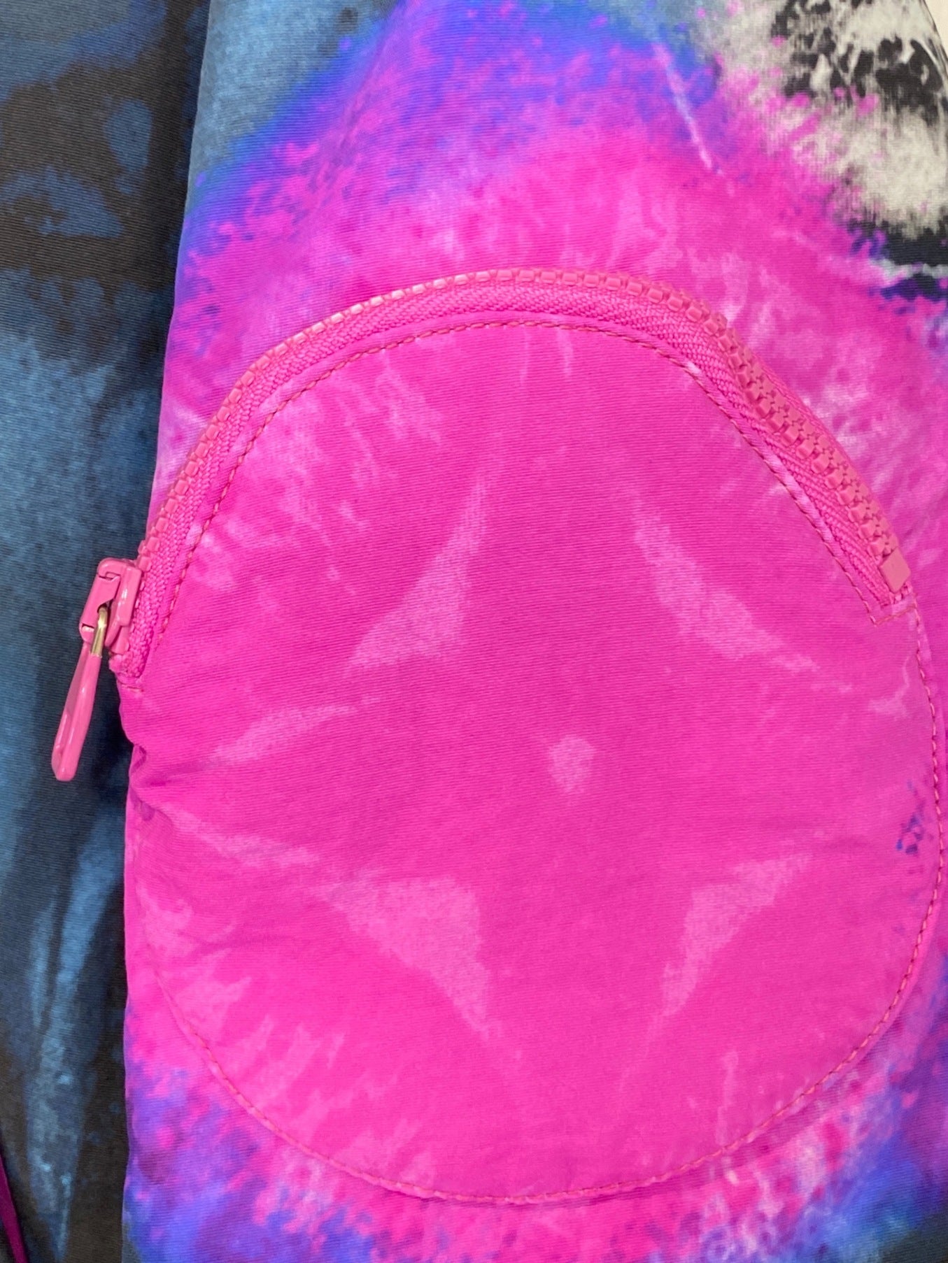 [Pre-owned] LOUIS VUITTON Salt Print Bomber Jacket HLB05EDR2