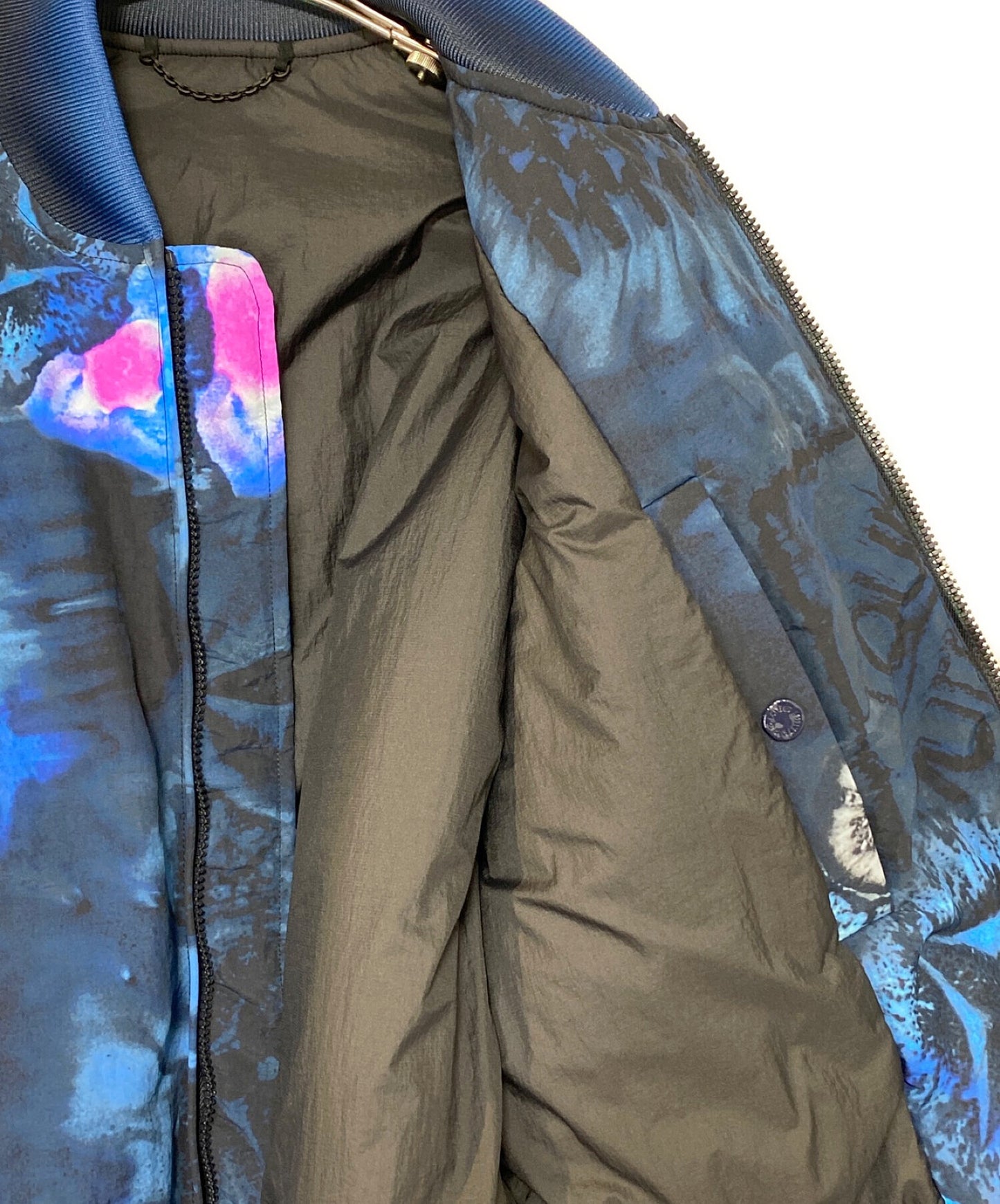 [Pre-owned] LOUIS VUITTON Salt Print Bomber Jacket HLB05EDR2
