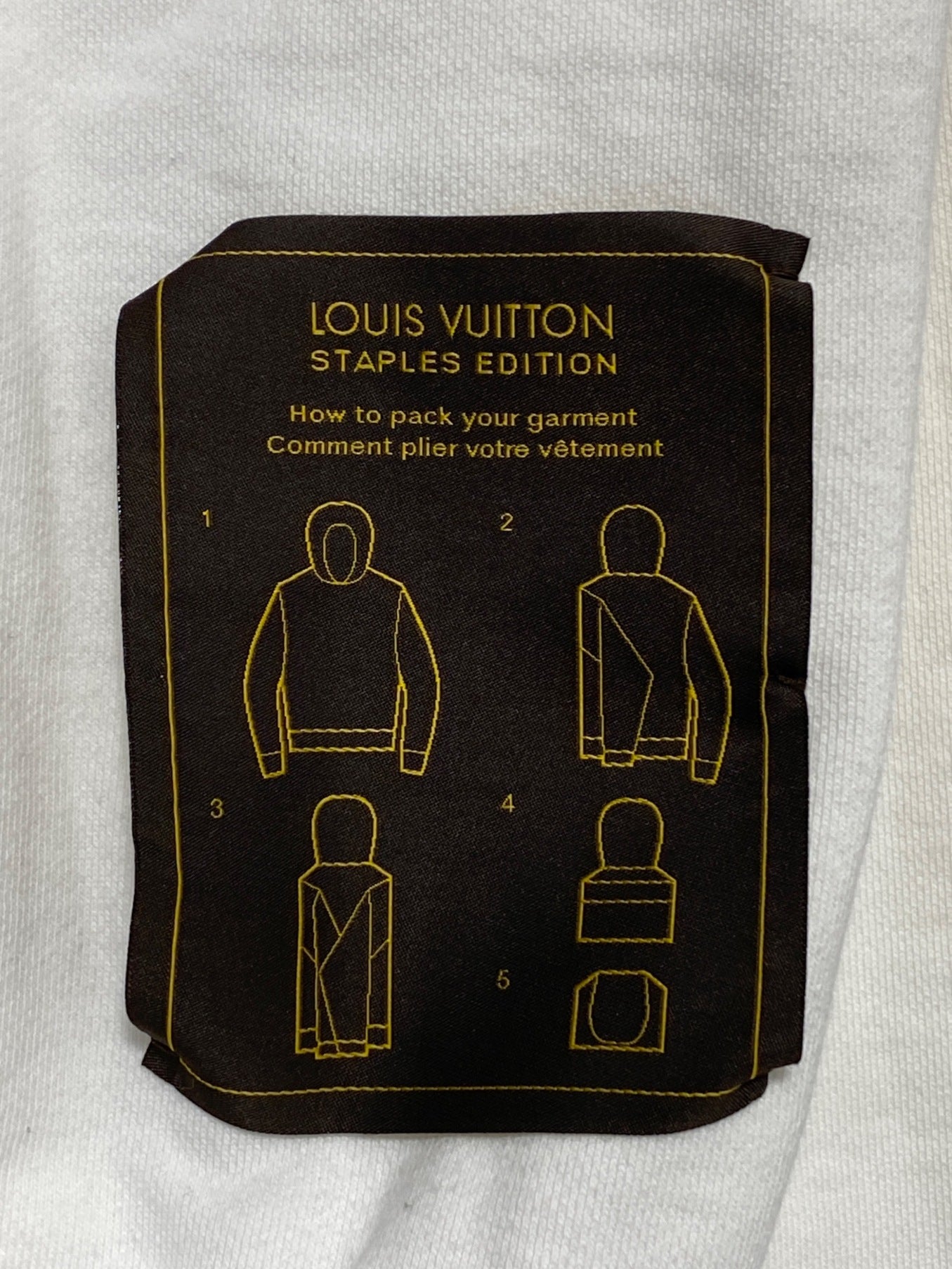 [Pre-owned] LOUIS VUITTON Inside Out Pullover Hoodie HIY48W