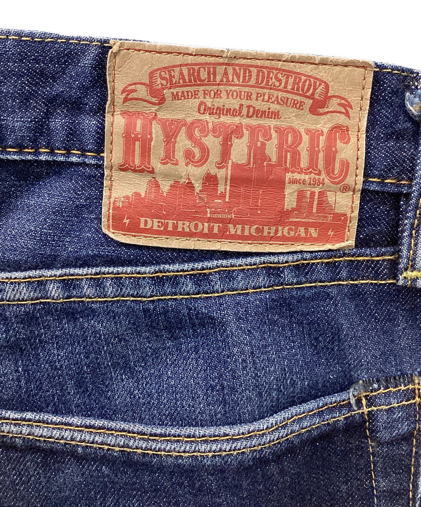 [Pre-owned] Hysteric Glamour denim pants 0243AP12